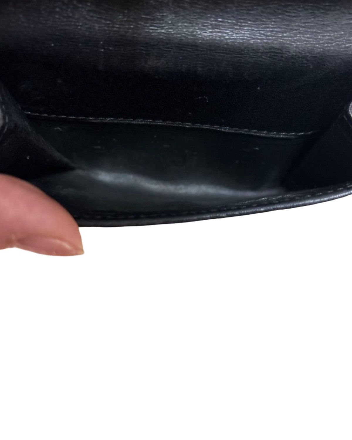 Gucci 🇮🇹MADE IN ITALY🇮🇹 GUCCI Leather Wallet Size ONE SIZE - 4 Thumbnail