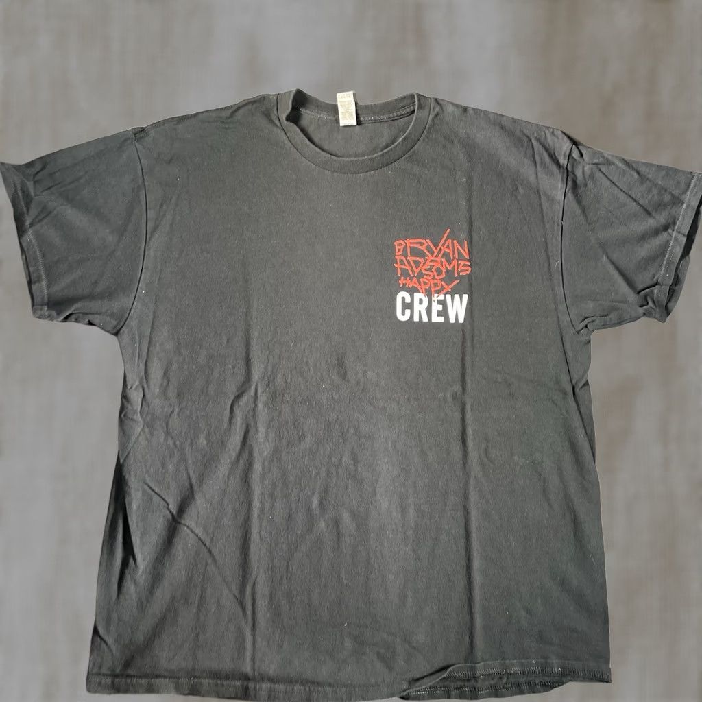 Vintage Bryan Adams Crew Shirt Mens XL So Happy Tour Local Crew Los Angeles Sweeney Todd Black T-Shirt Mens XL LA Crew Shirt Happy 90s (if applicable) Size US XL / EU 56 / 4 - 1 Thumbnail