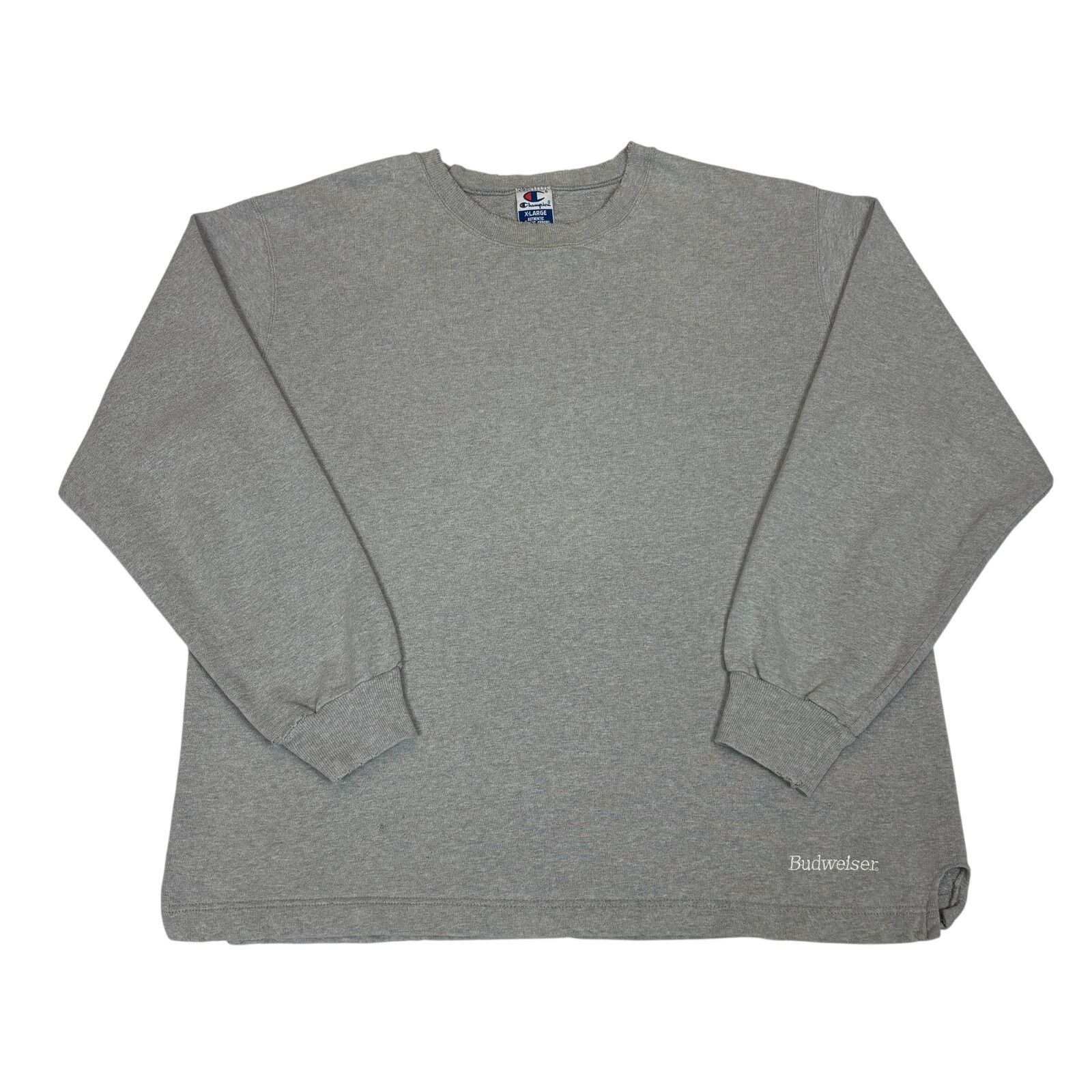 Champion × Vintage Vintage 90s Champion Budweiser Sweatshirt Men's XL Crewneck Size US XL / EU 56 / 4 - 1 Thumbnail