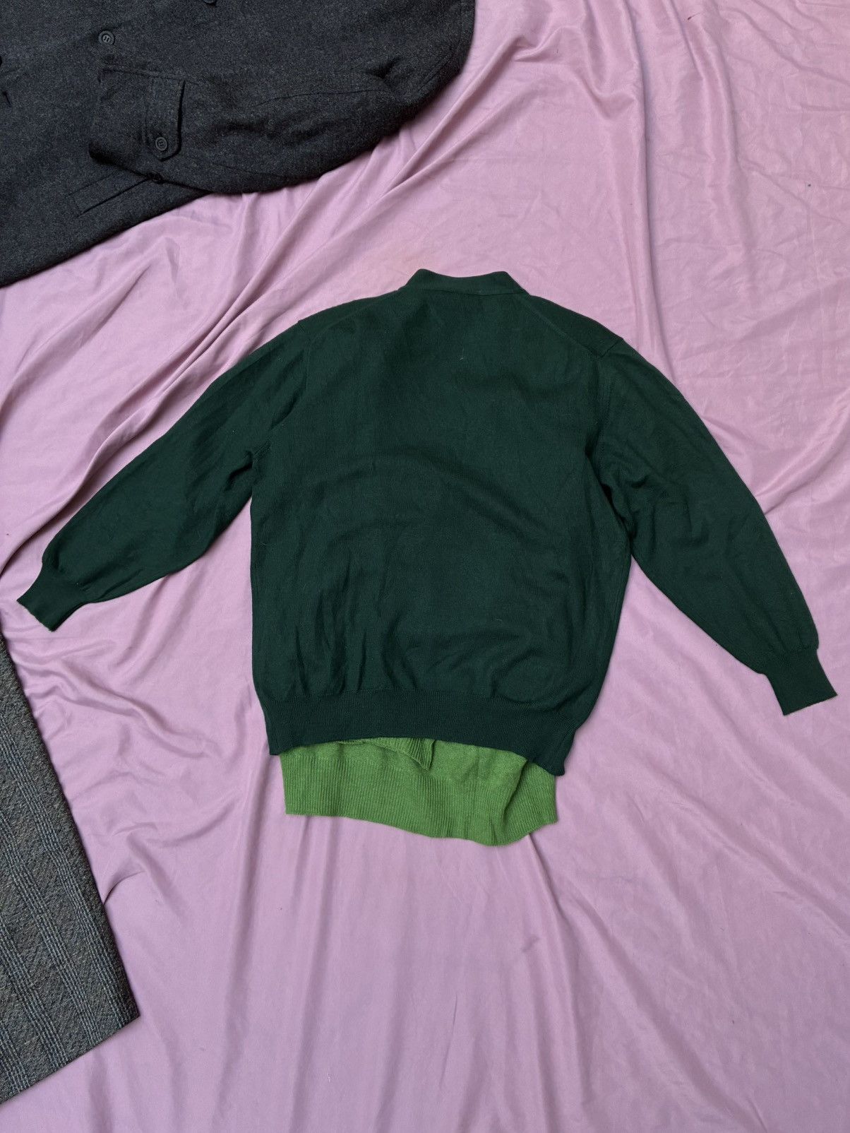 Gran Sasso Gran sasso pure wool dark pine green cardigan Size US S / EU 44-46 / 1 - 14 Thumbnail