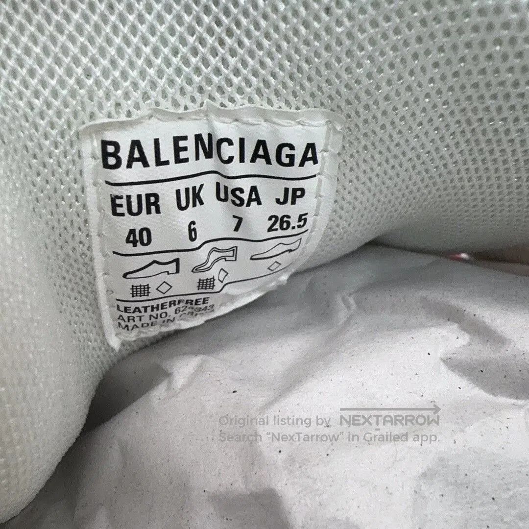 Balenciaga Balenciaga Drive Red White Racing Shoes. Size US 7 / EU 40 - 4 Thumbnail