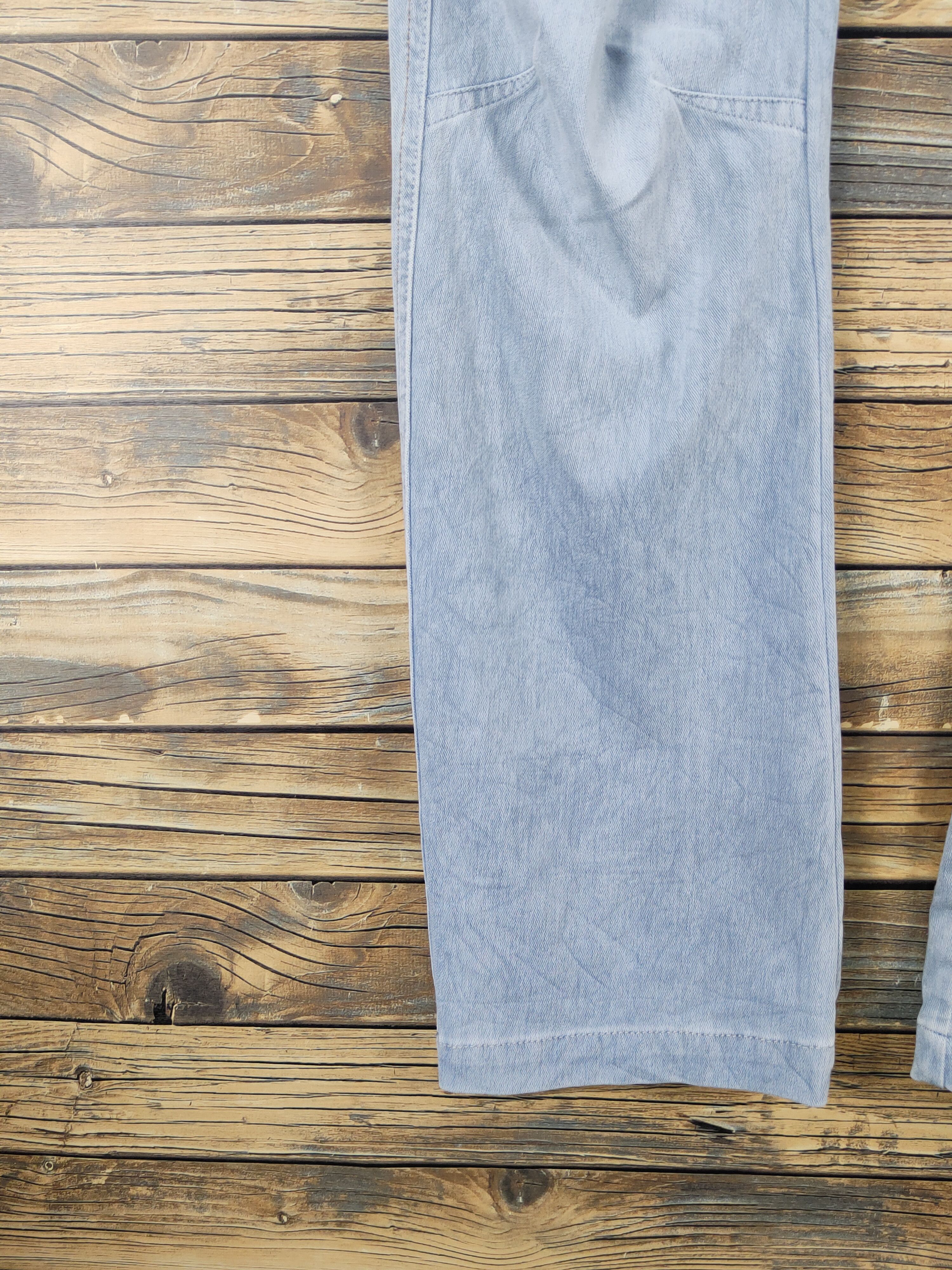 Japanese Brand FieldCore japan Distressed Ripped Soft denim Jeans #W1978 Size US 34 / EU 50 - 4 Thumbnail