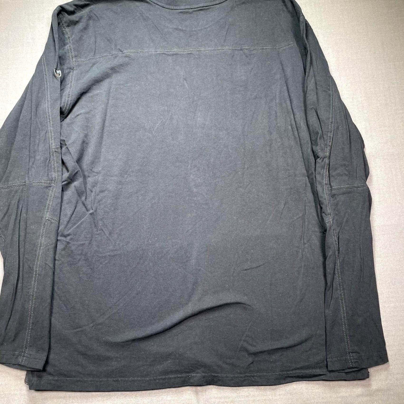 Vintage KÜHL Wildfibre Shirt Mens 2XL Black Organic Cotton Long Sleeve Hiking Tee Size US XXL / EU 58 / 5 - 5 Thumbnail