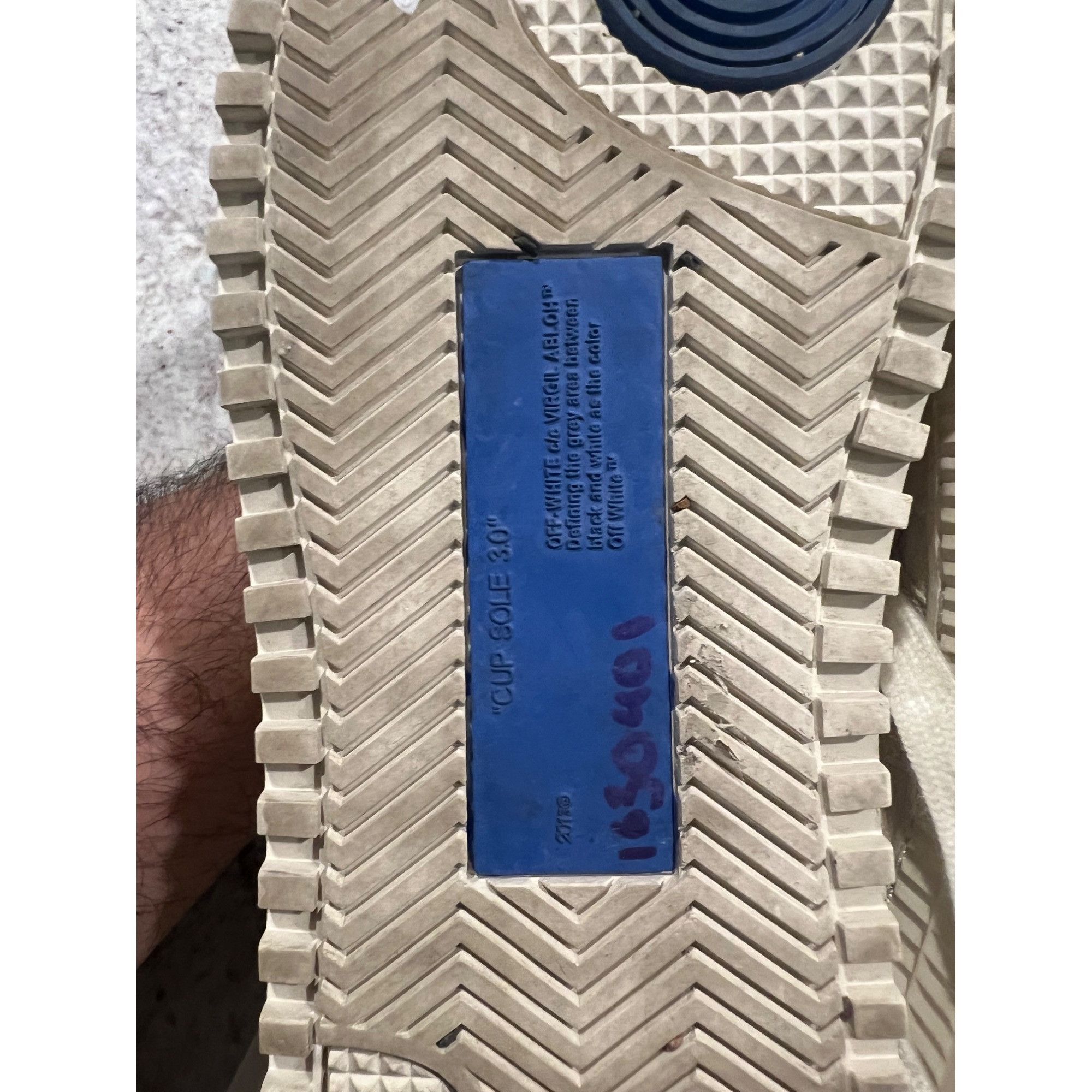 Off-White Off-White Cup Sole 3.0 Shoes - Size 40/ M7 W9 Size US 7 / EU 40 - 6 Thumbnail