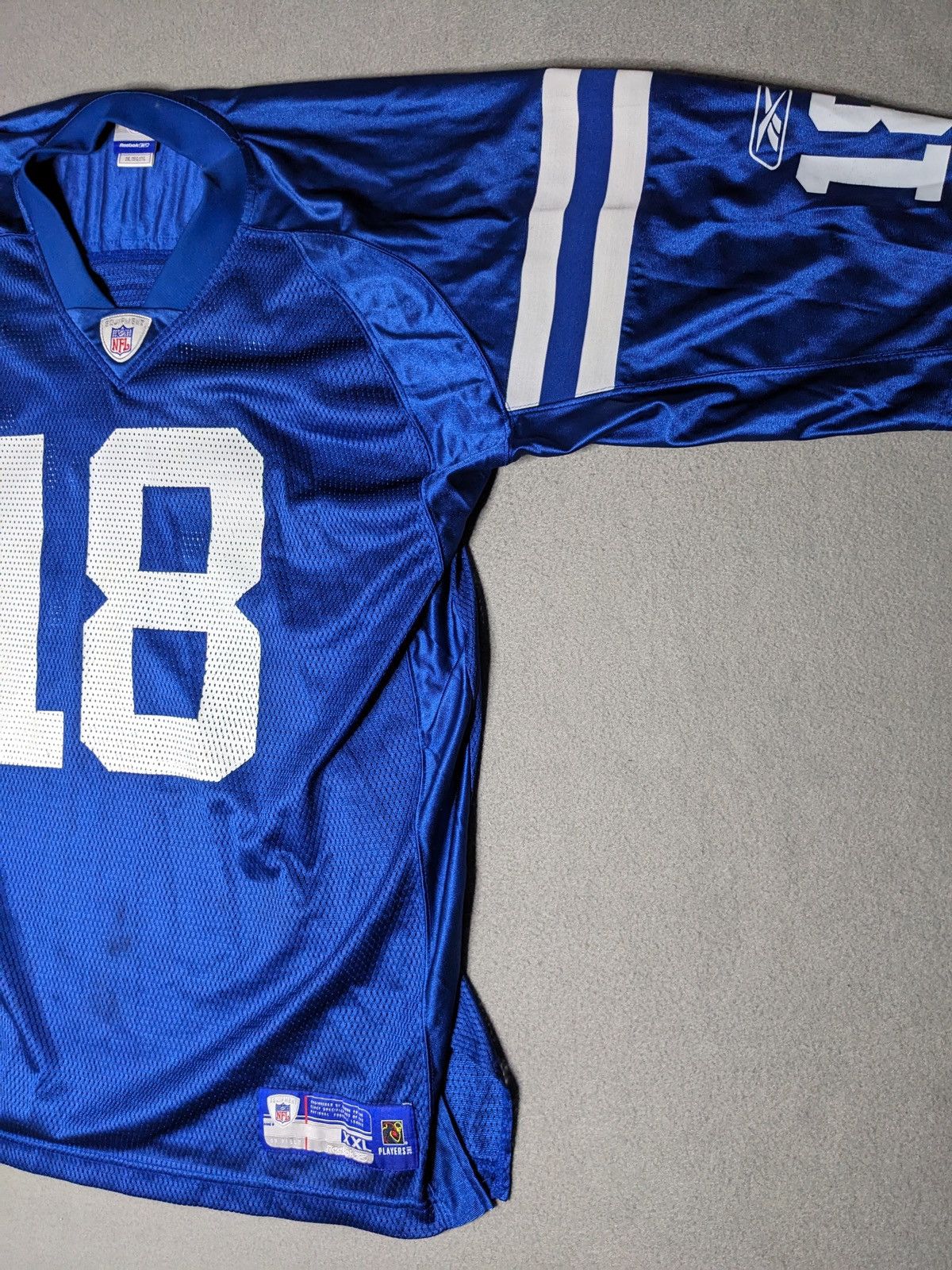 Reebok Indianapolis Colts Peyton Manning Jersey Reebok On Field XXL Size US XXL / EU 58 / 5 - 4 Thumbnail