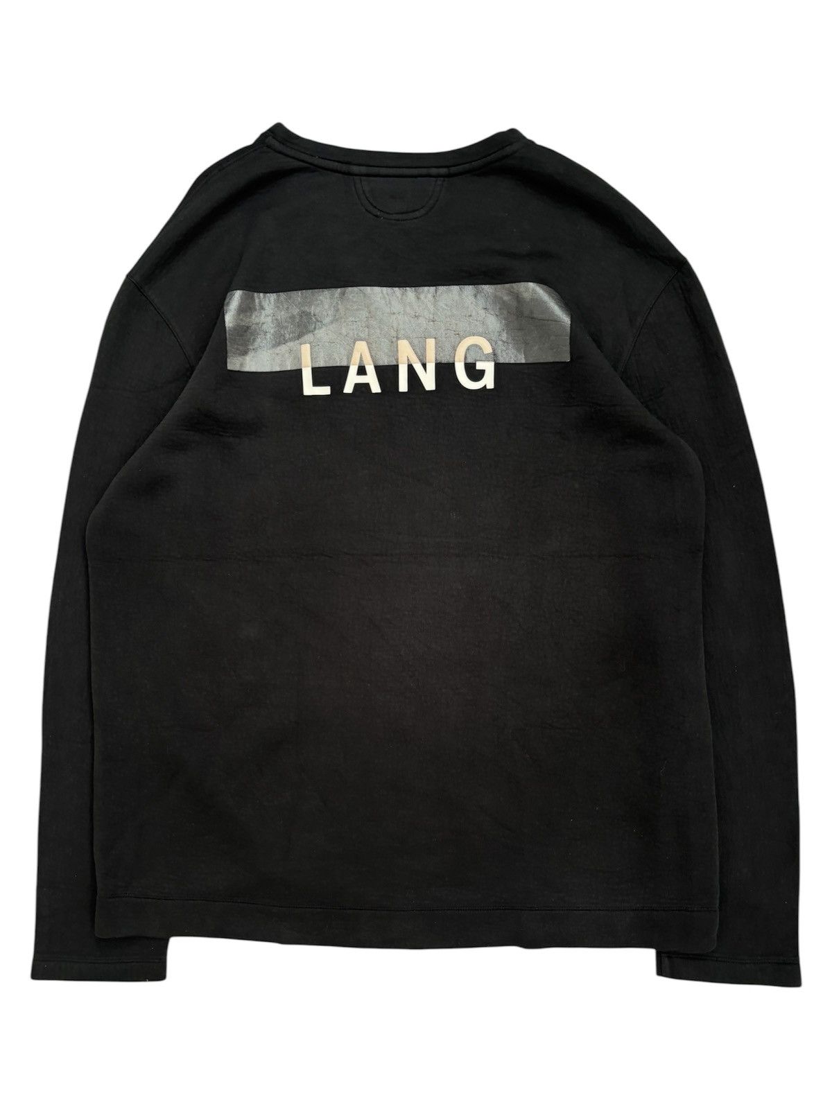 Helmut Lang Modal Longsleeve T-Shirt Size US M / EU 48-50 / 2 - 2 Thumbnail