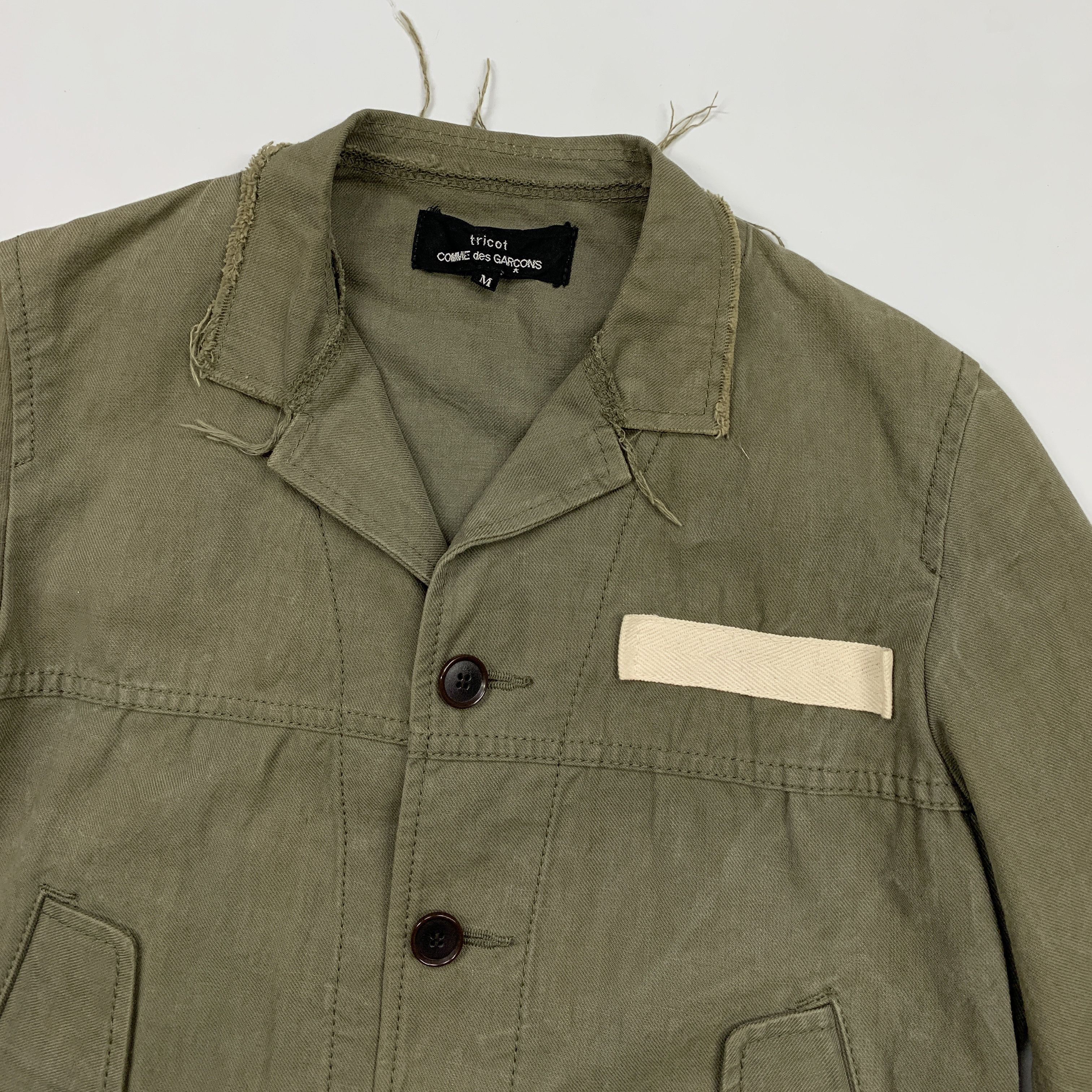 Comme des Garcons 2007 Cropped Military / Punk Jacket Size S / US 4 / IT 40 - 3 Thumbnail