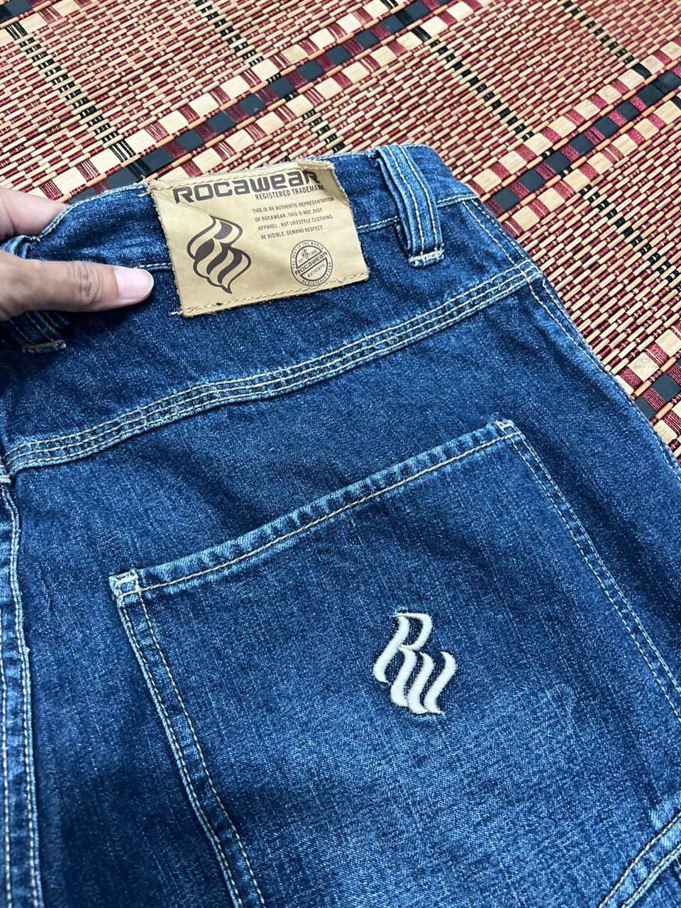 Rocawear Rocawear Baggy Carpenter Denim Jeans Size US 36 / EU 52 - 12 Thumbnail