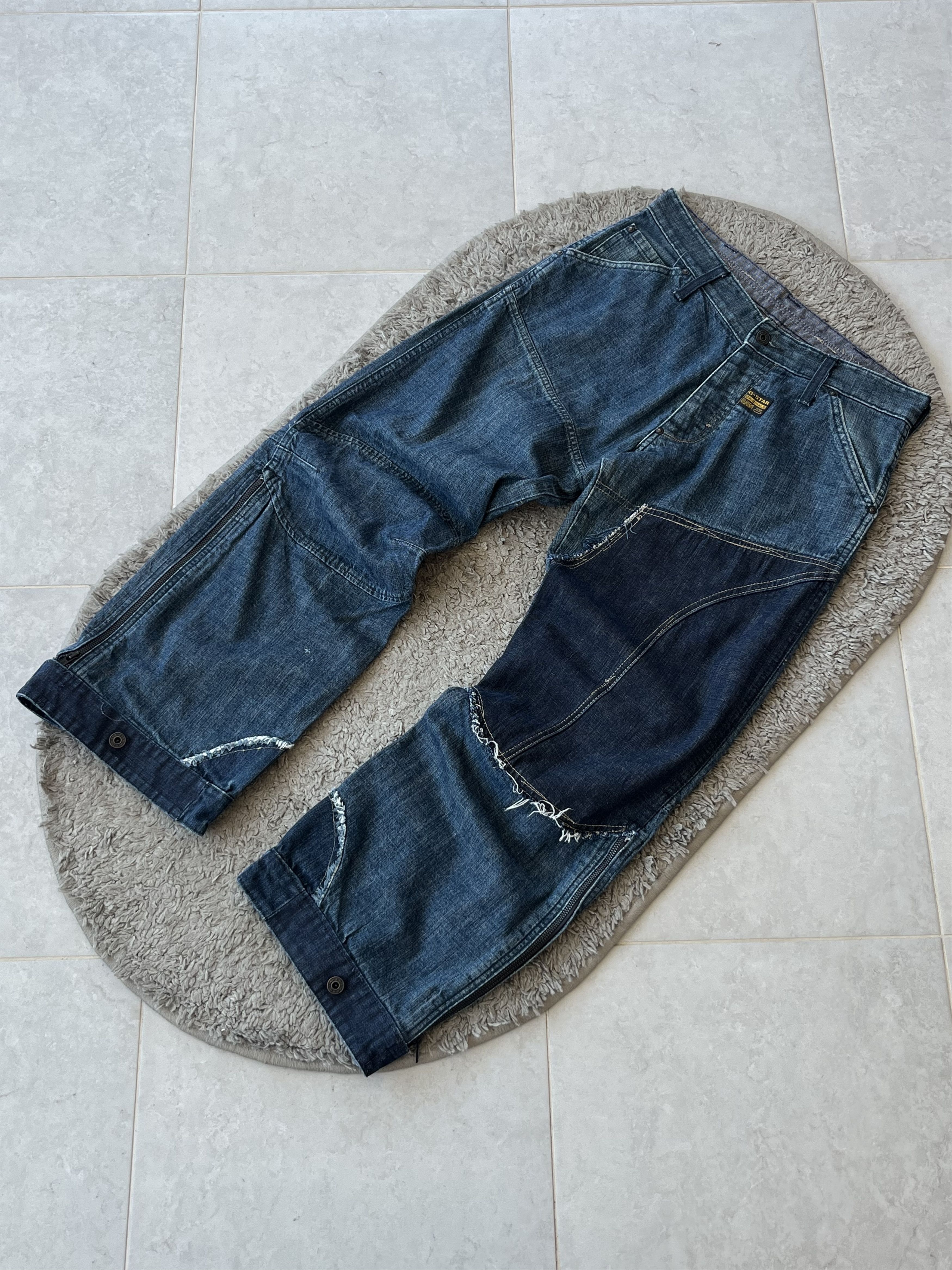 G-Star G-STAR RAW Rare Jeans Straight Fit Vintage MADE IN INDIA Size US 31 - 2 Thumbnail