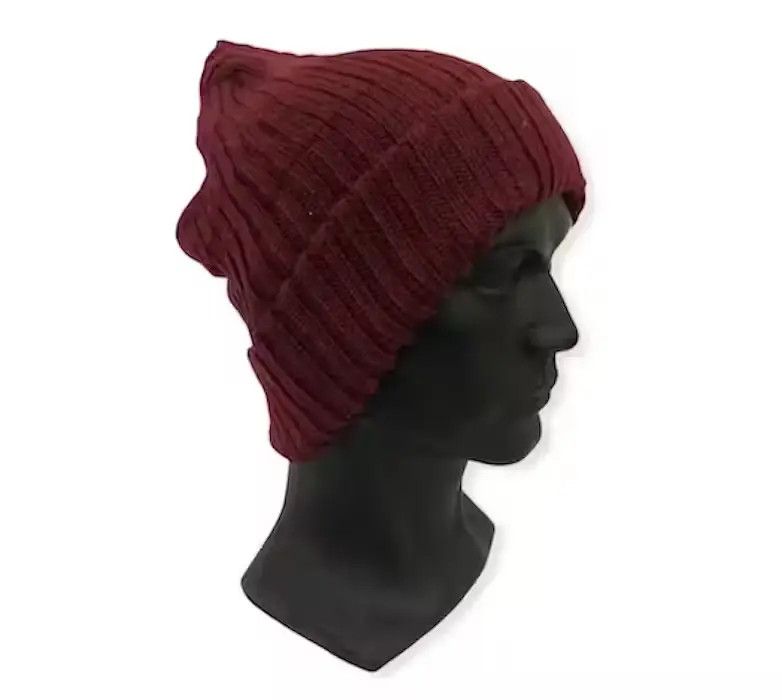 URBAN RESEARCH DOORS Urban Research Plain Knit Beanie Hat Size ONE SIZE - 3 Thumbnail