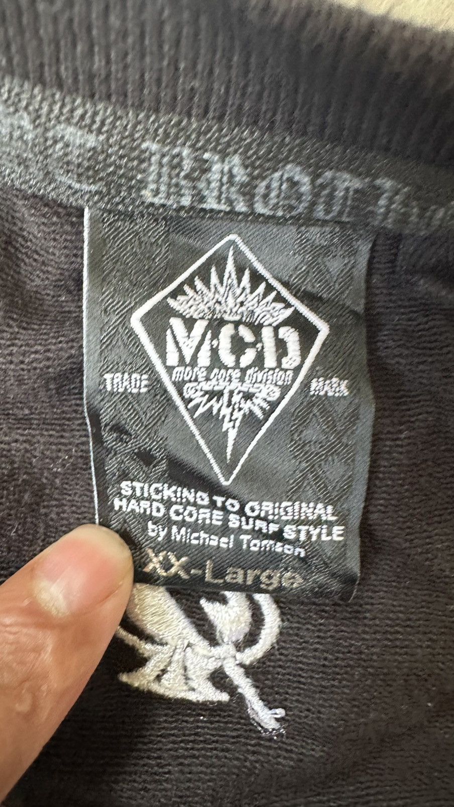 Japanese Brand M.C.D MCDIVISION TEE Size US L / EU 52-54 / 3 - 6 Thumbnail