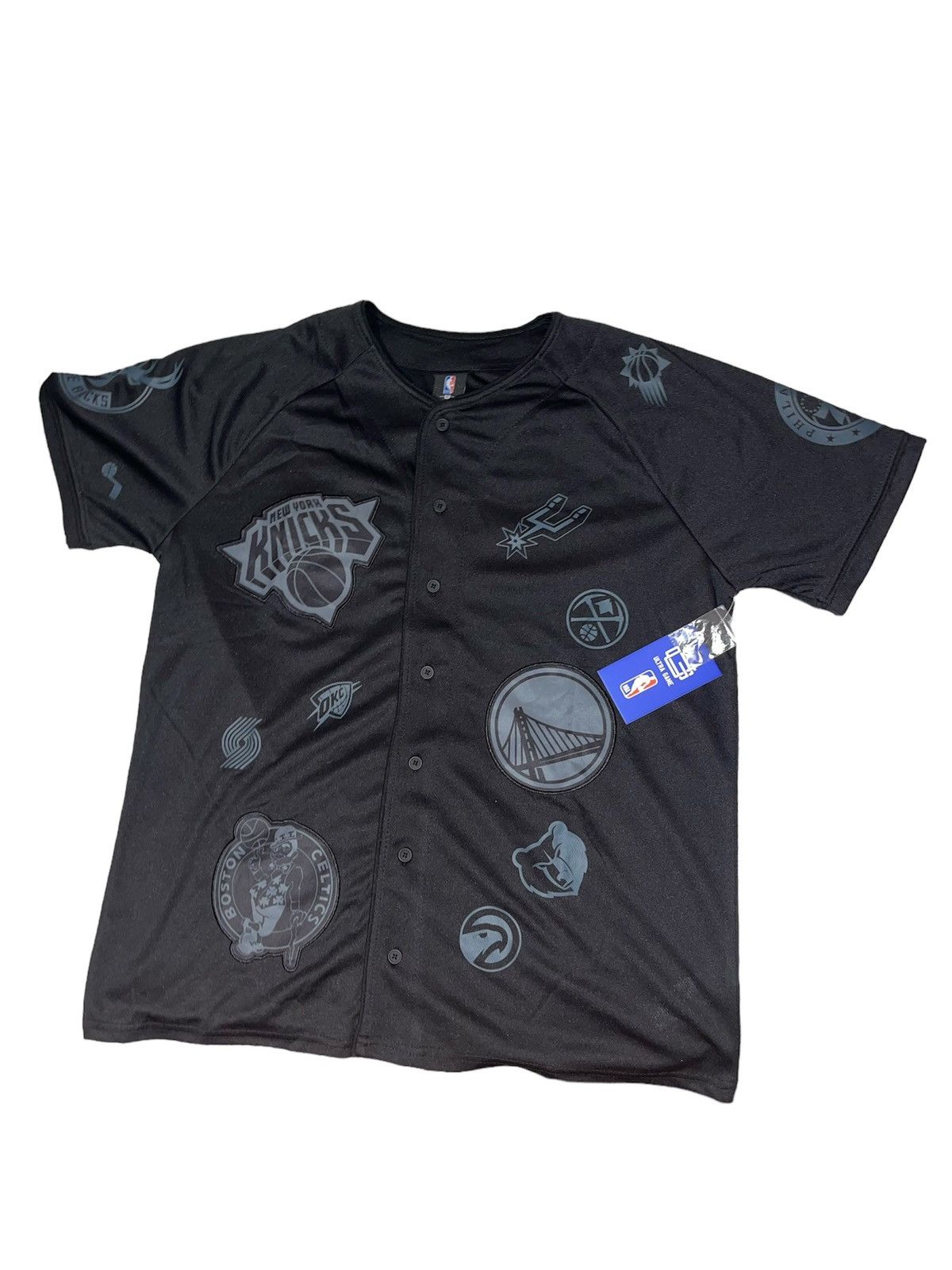 NBA × Nike NBA All-Star Logo Short Sleeve Black T-Shirt (Nike) Size US L / EU 52-54 / 3 - 1 Thumbnail