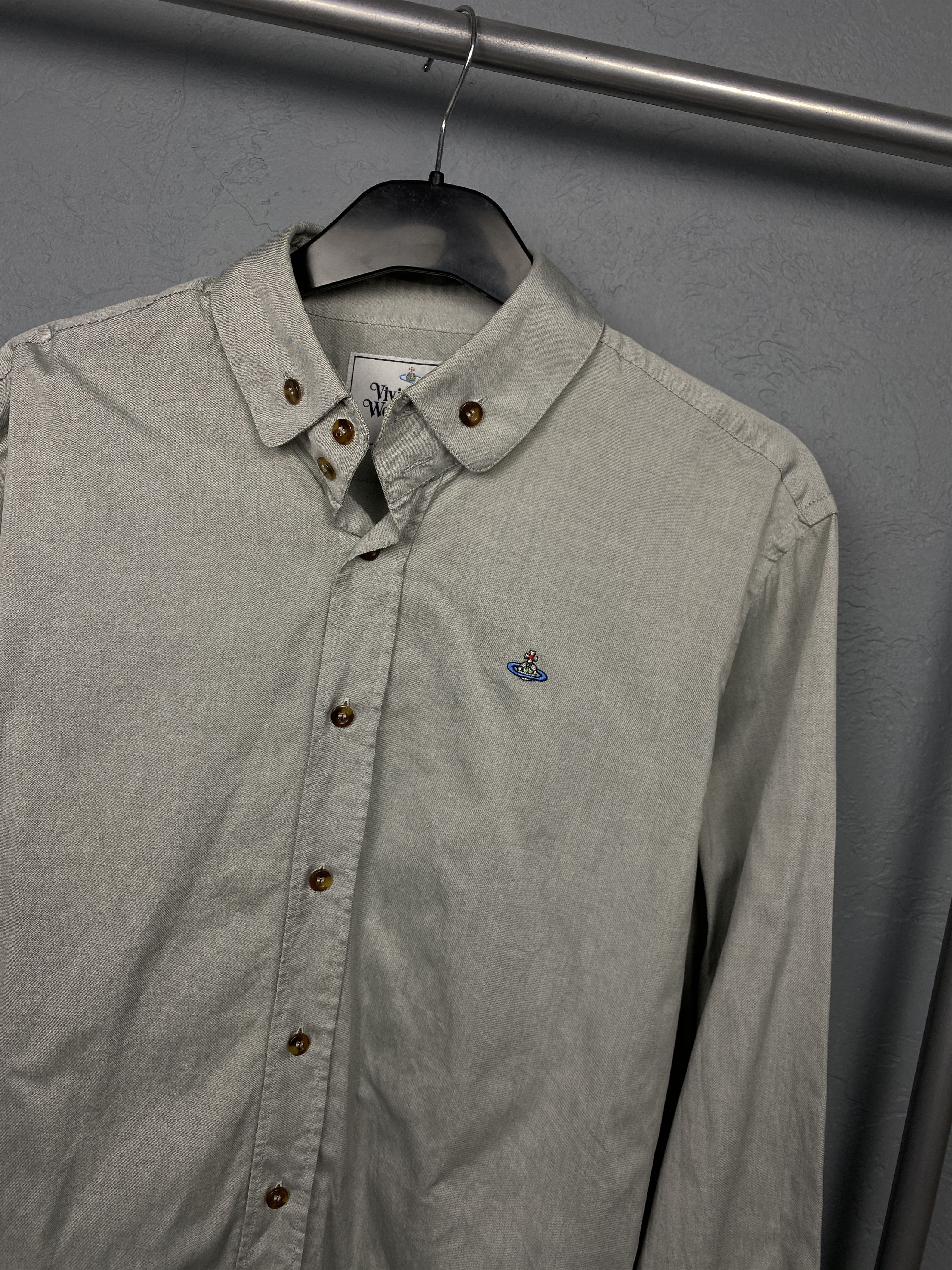 Vivienne Westwood Vivienne Westwood Vintage Mens Long Sleeve Shirt Size US M / EU 48-50 / 2 - 2 Thumbnail