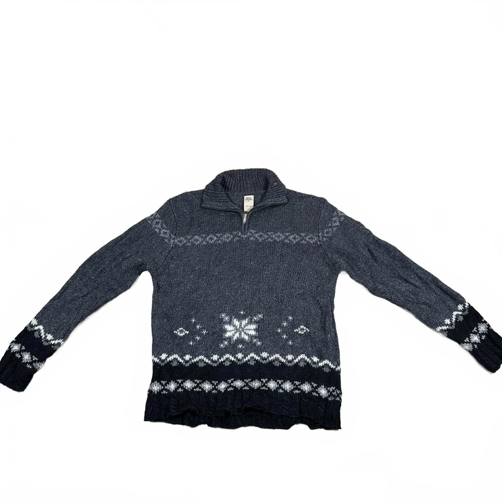 High Sierra High Sierra Mens Sweater XL Gray Knit Half-Zip Pullover Size US XL / EU 56 / 4 - 1 Thumbnail