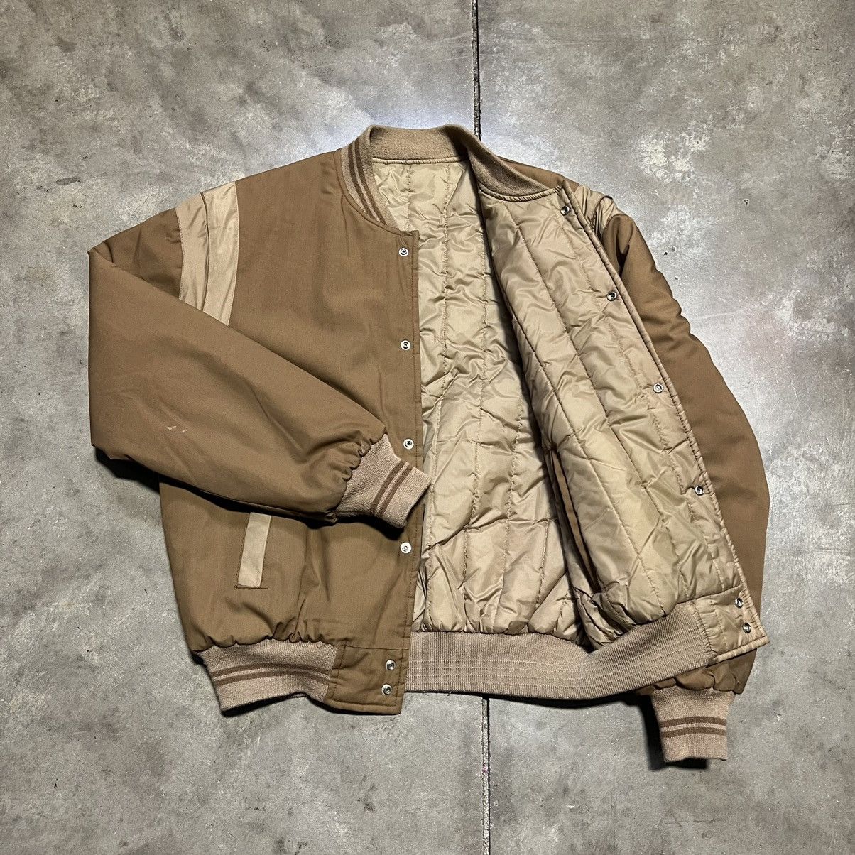 Eddie Bauer Vintage 90s Quilted Puffer Jacket Bomber Reversible Eddie Size US L / EU 52-54 / 3 - 12 Thumbnail