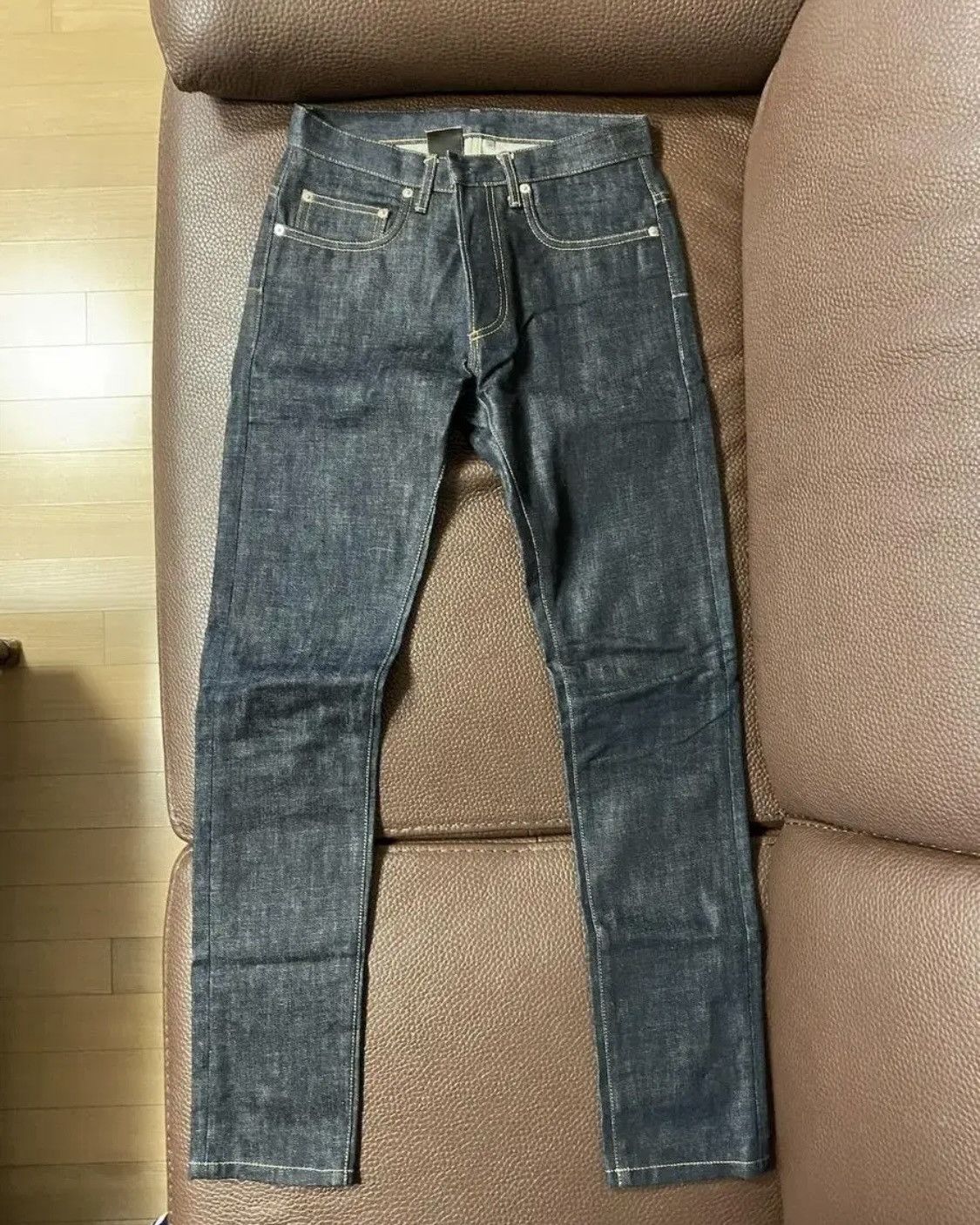 Dior Dior Japanese Raw Denim Pants Size US 27 - 1 Thumbnail