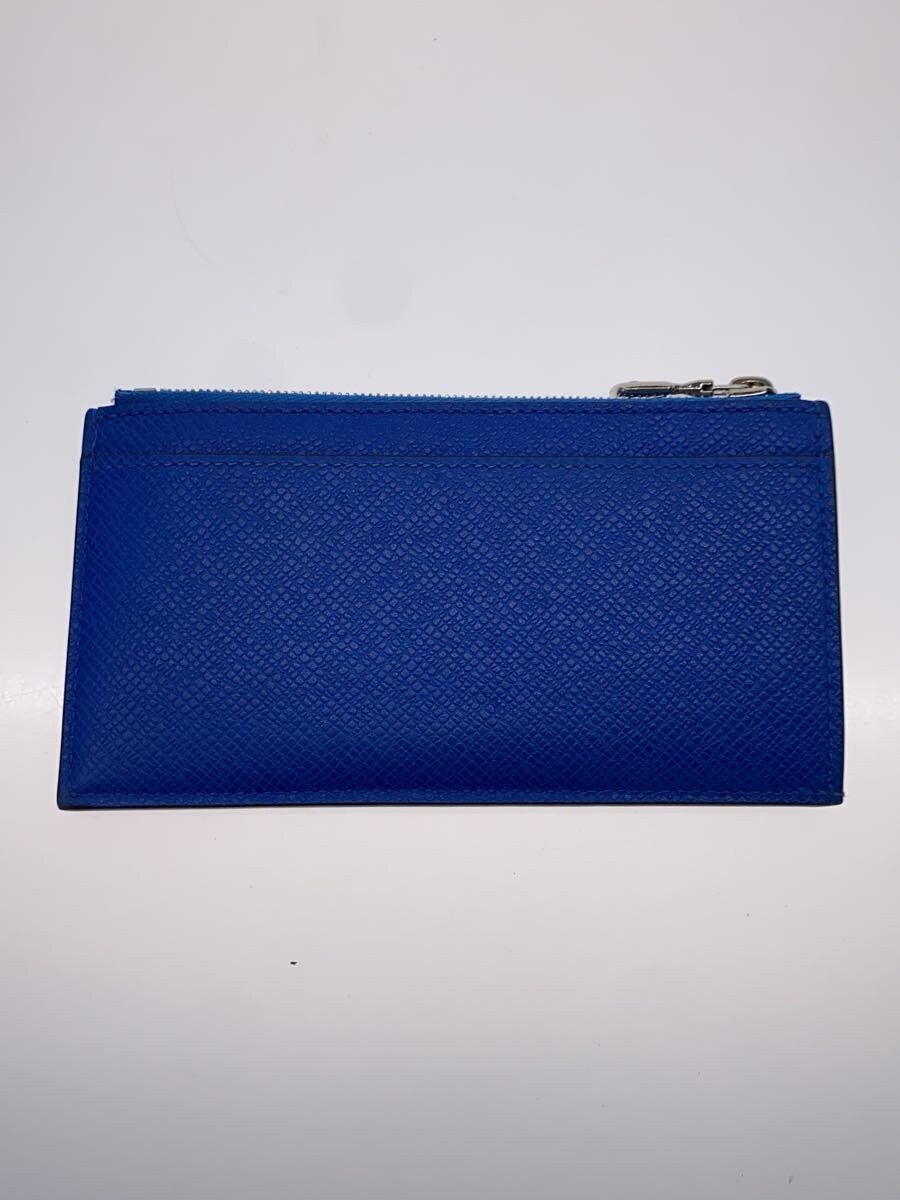 Louis Vuitton Louis Vuitton Taiga Coin And Card Holder Leather Plain Blue Size ONE SIZE - 2 Thumbnail