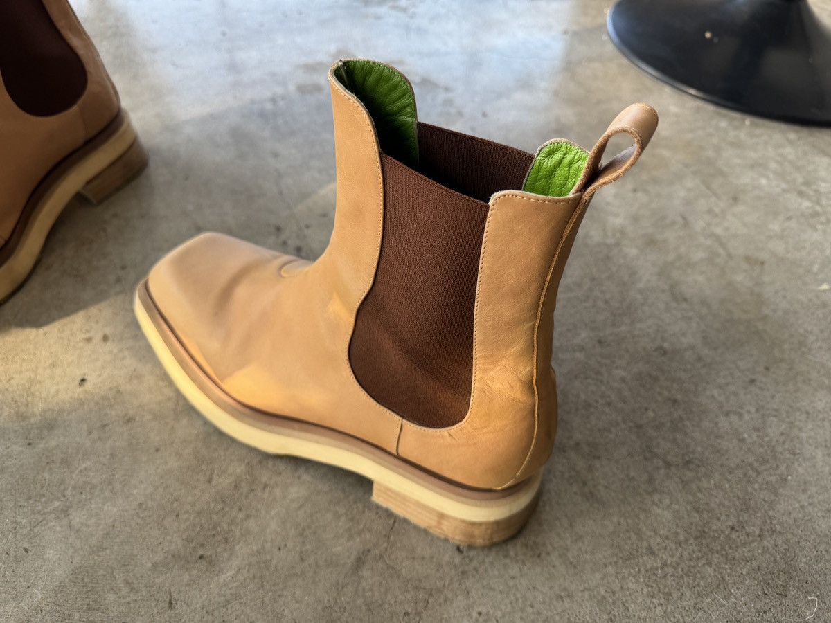 Eckhaus Latta Eckhaus Latta Brown Mike Chelsea Boots Size 46 Size US 13 / EU 46 - 4 Thumbnail