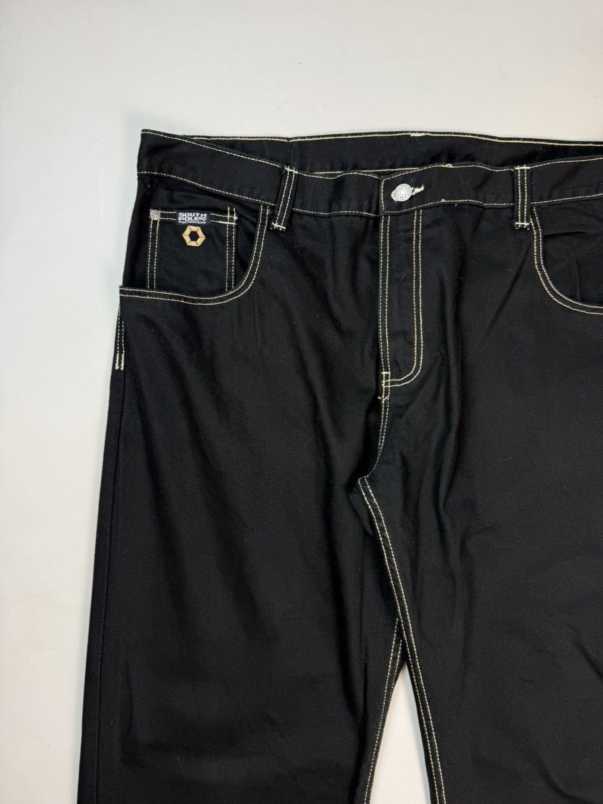 Southpole Southpole Men’s Y2K Rap Baggy Denim Wide Leg Jeans Size 44 Size US 36 / EU 52 - 6 Thumbnail