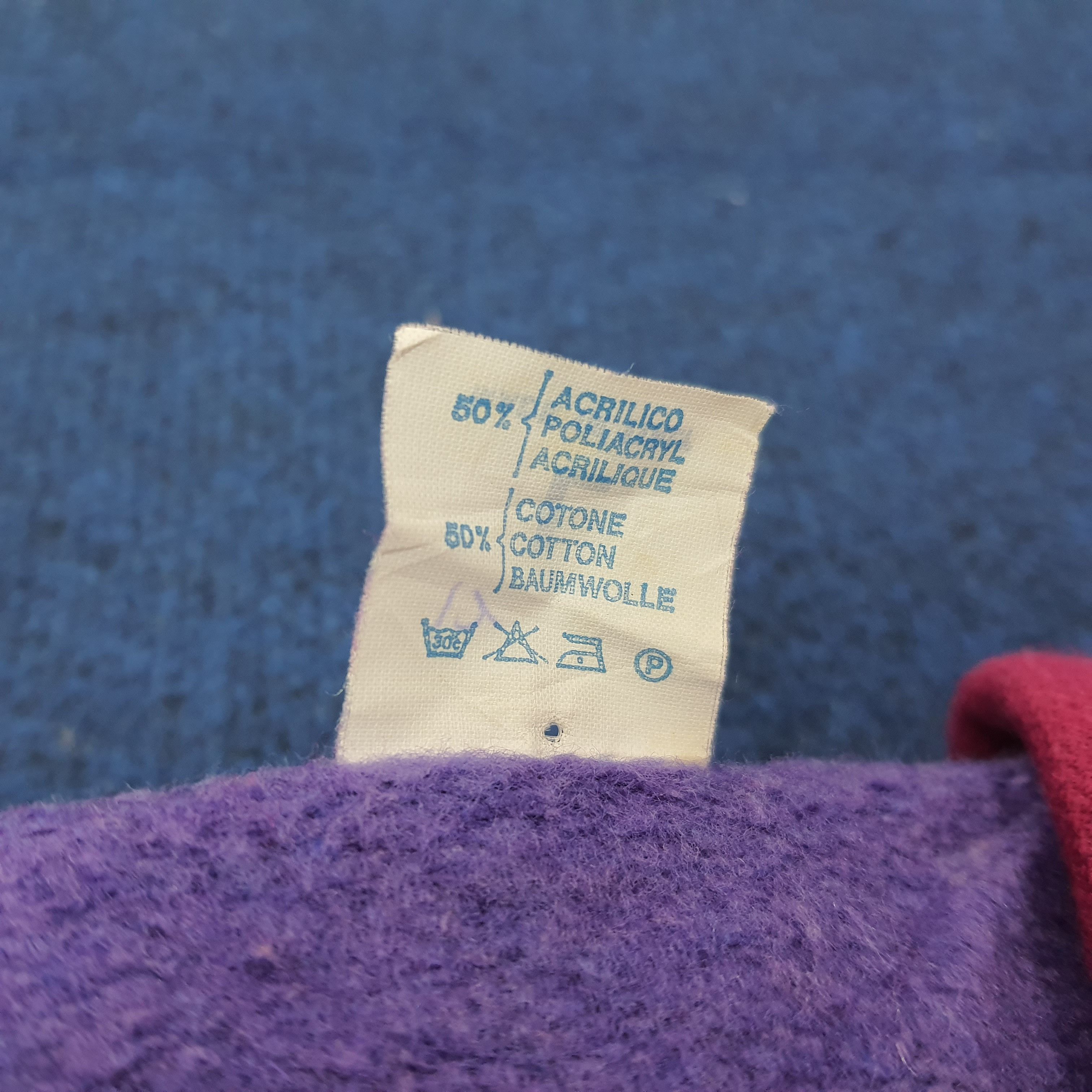 Vintage Vintage 90s Blue Ocean Polo Collar Pullover C268N14 Size US L / EU 52-54 / 3 - 5 Thumbnail