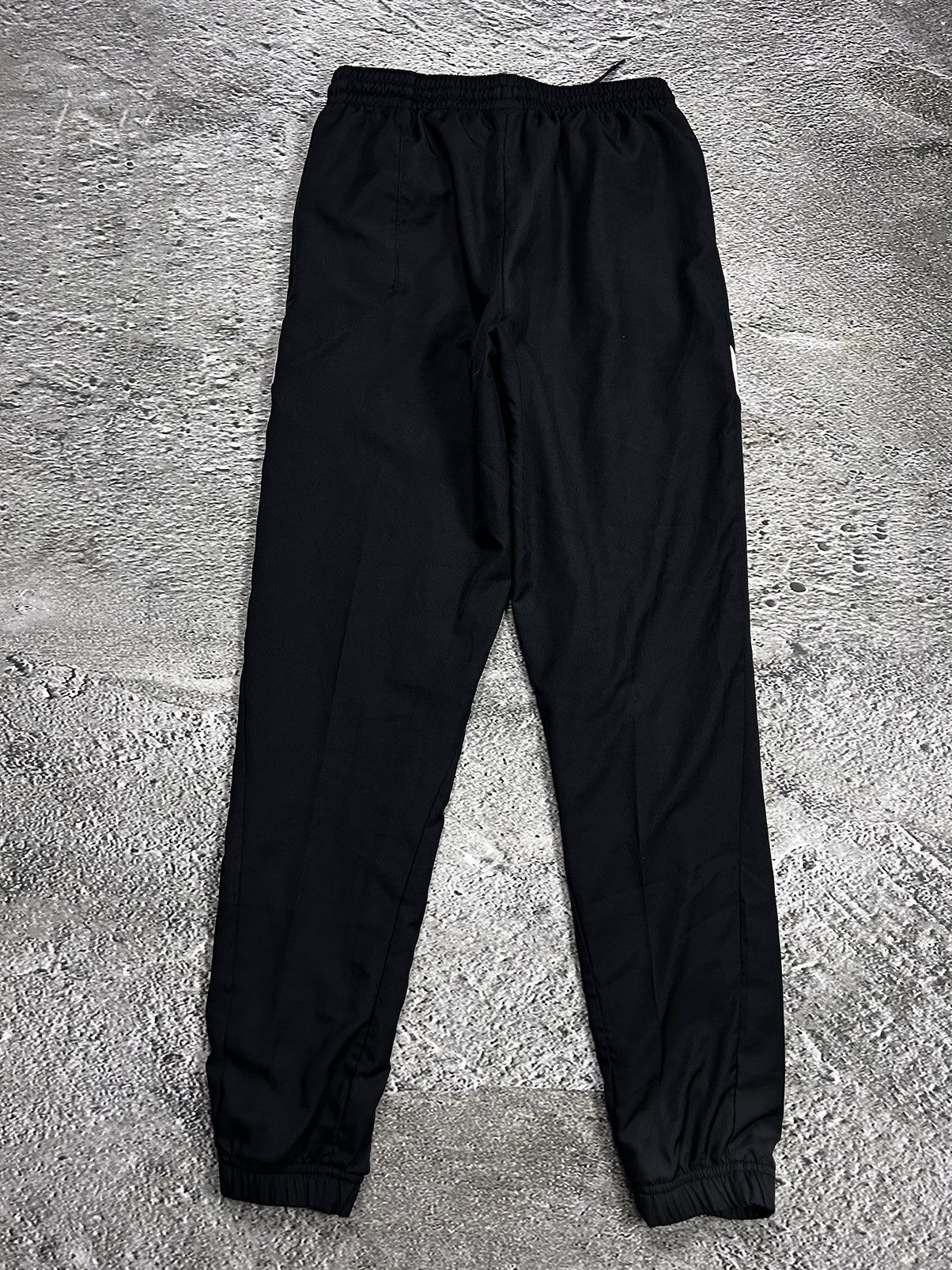 Nike PSG Nike nylon black track pants small swoosh drill Y2K Size US 28 / EU 44 - 6 Thumbnail
