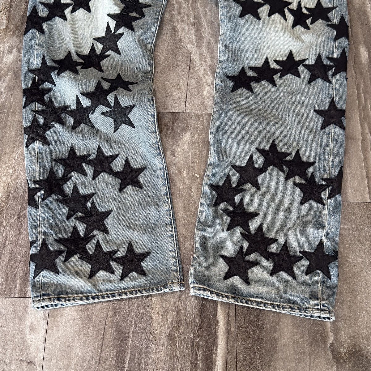 Amiri amiri flooded star patch jeans Size US 38 / EU 54 - 2 Thumbnail