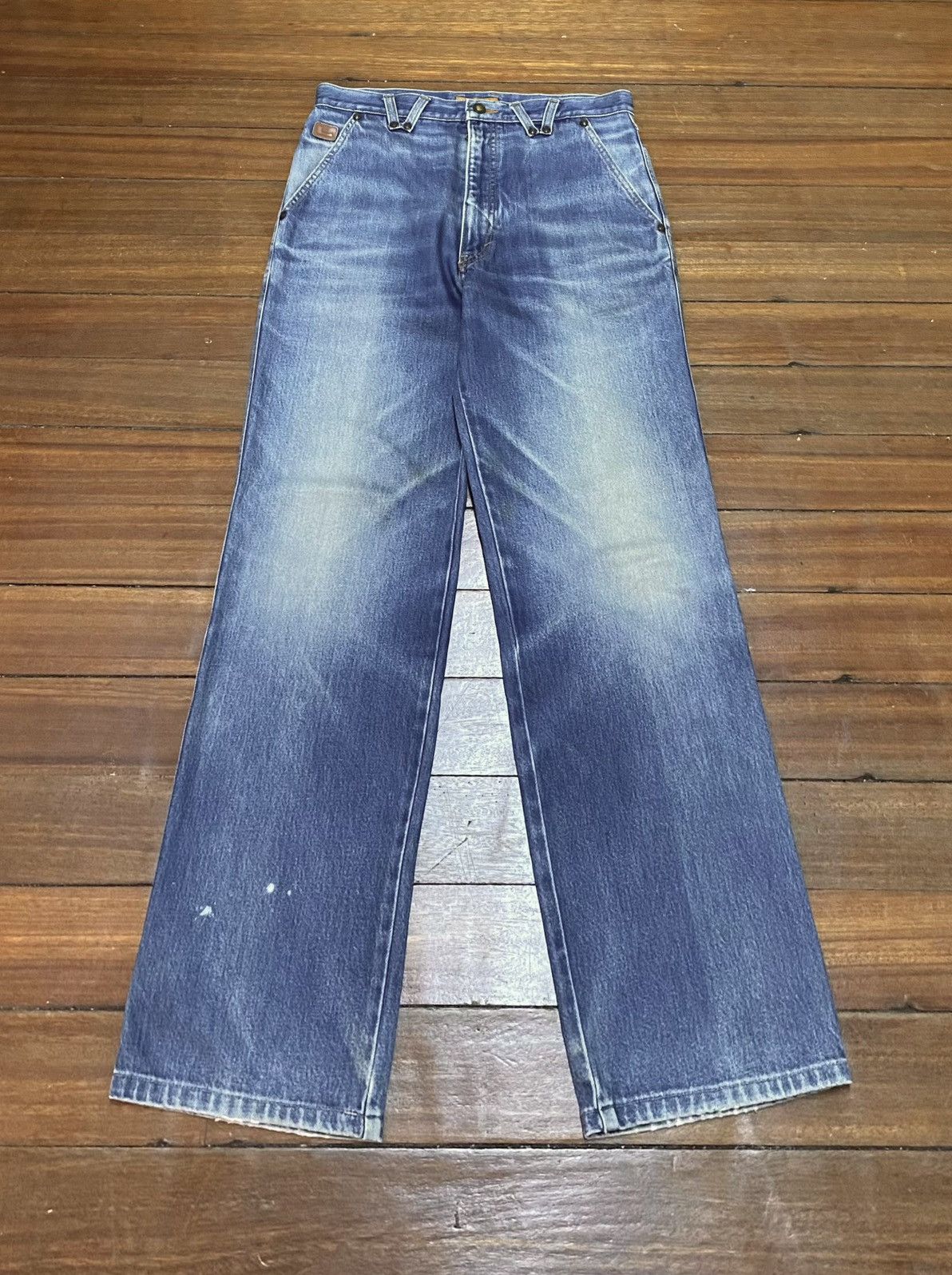 Lancel × Vintage Rare Design Vintage Brand Lancel Jeans 1990s Size US 33 - 1 Thumbnail