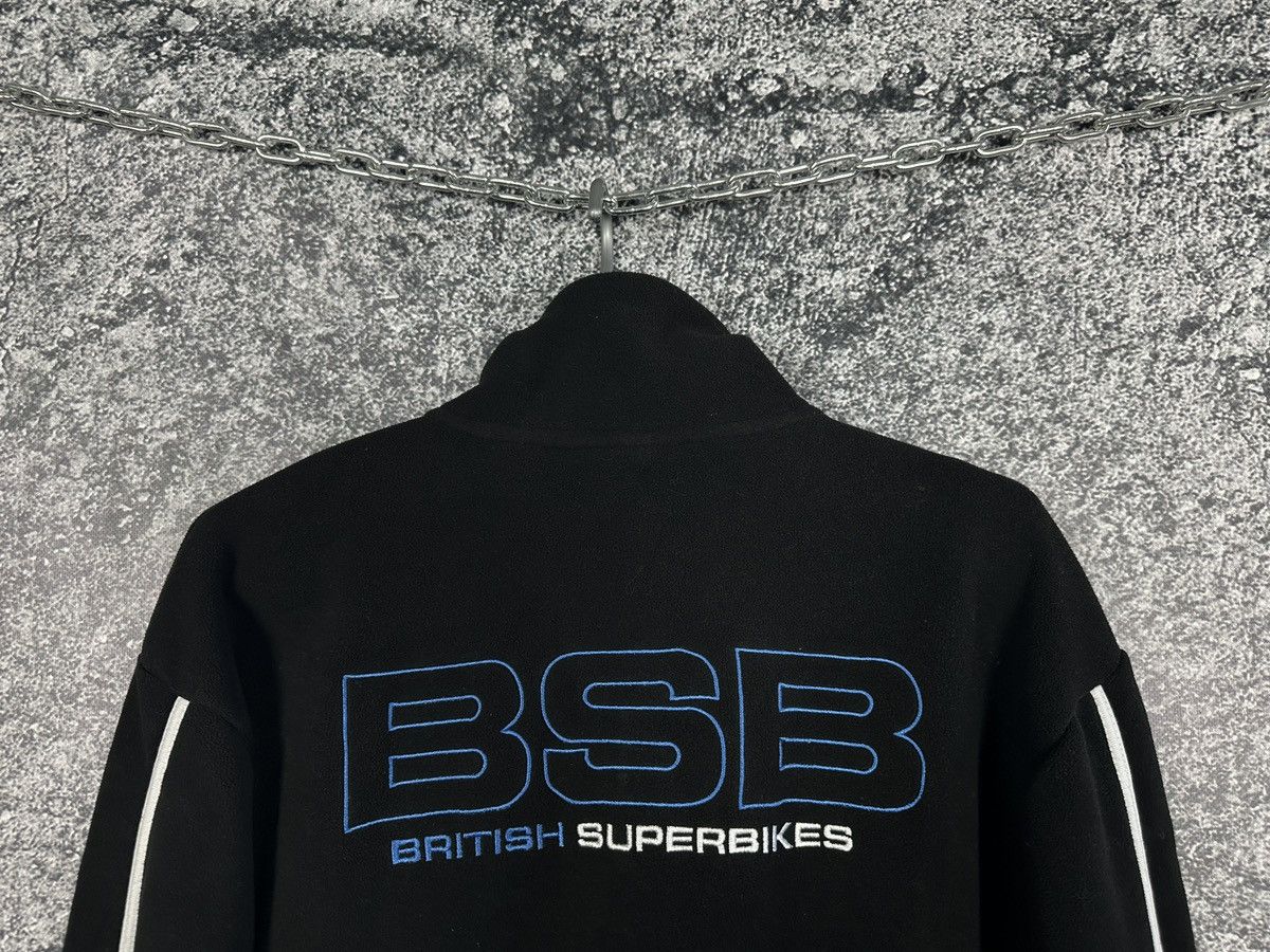 Vintage British Superbikes Racing Fleece Jacket MOTO BSB Size M Size US M / EU 48-50 / 2 - 12 Thumbnail