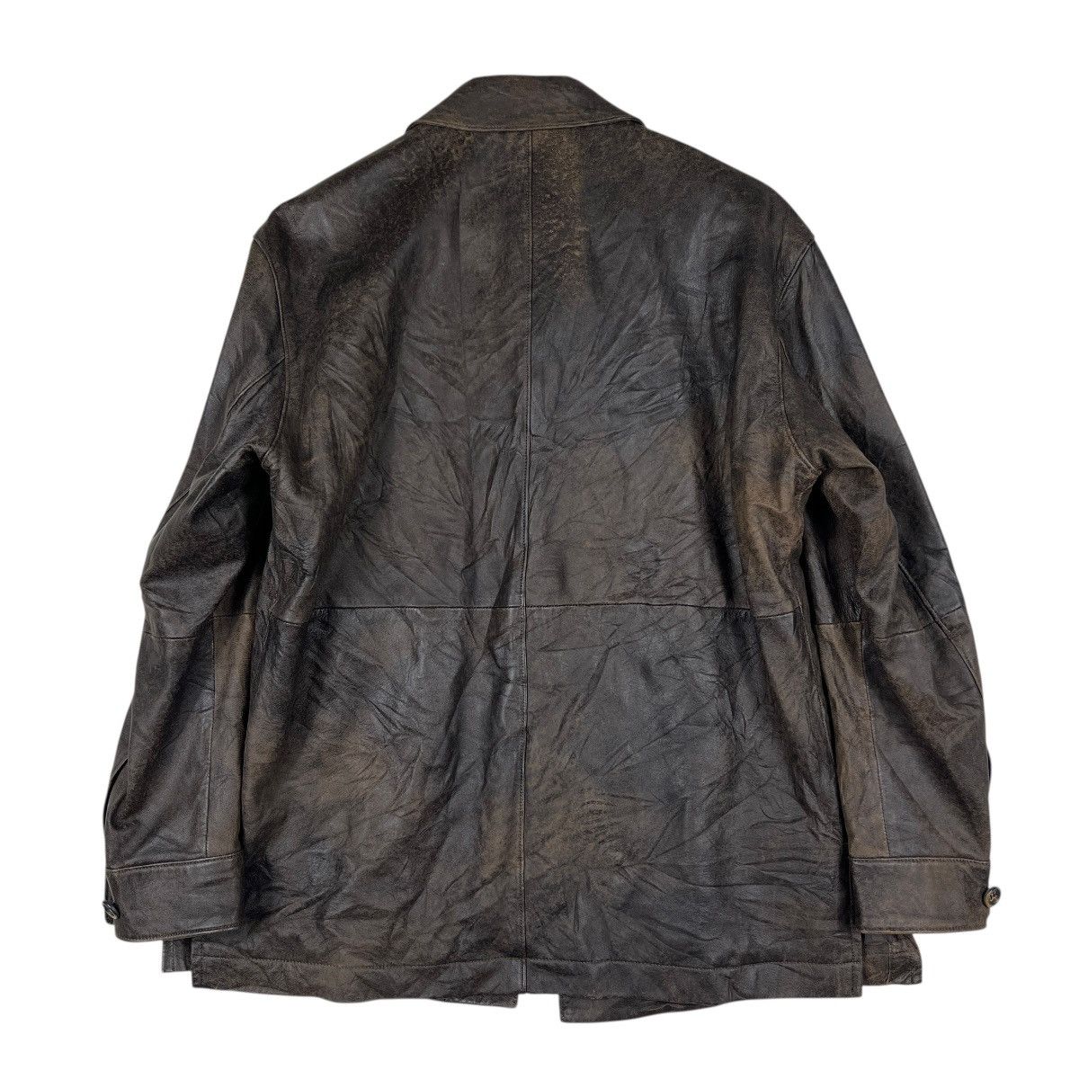 Issey Miyake 🔥 Issey Miyake Men SheepSkin Jacket Made In Japan - Size M Size US M / EU 48-50 / 2 - 5 Thumbnail
