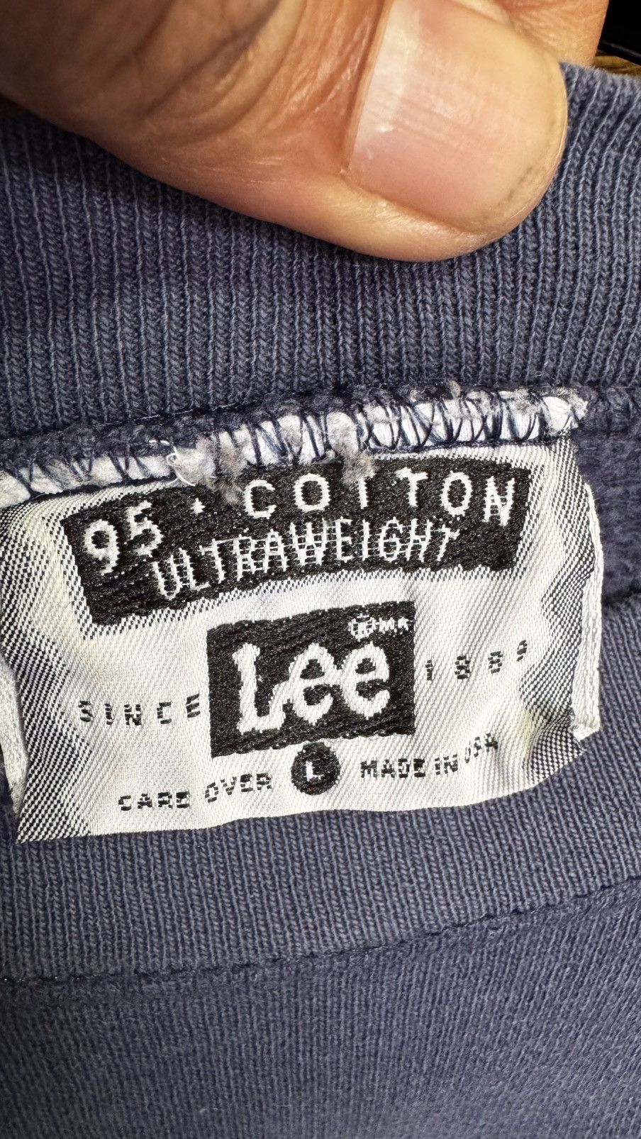 Lee Vintage Lee Oracle Crewneck Sweatshirt Size US XL / EU 56 / 4 - 4 Thumbnail