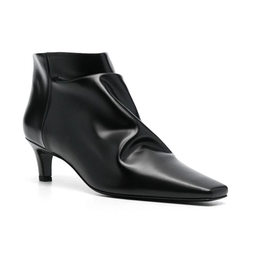 REVOLVE TOTEME 60mm leather ankle boots Black 40 Size US 10 / IT 40 - 1 Thumbnail