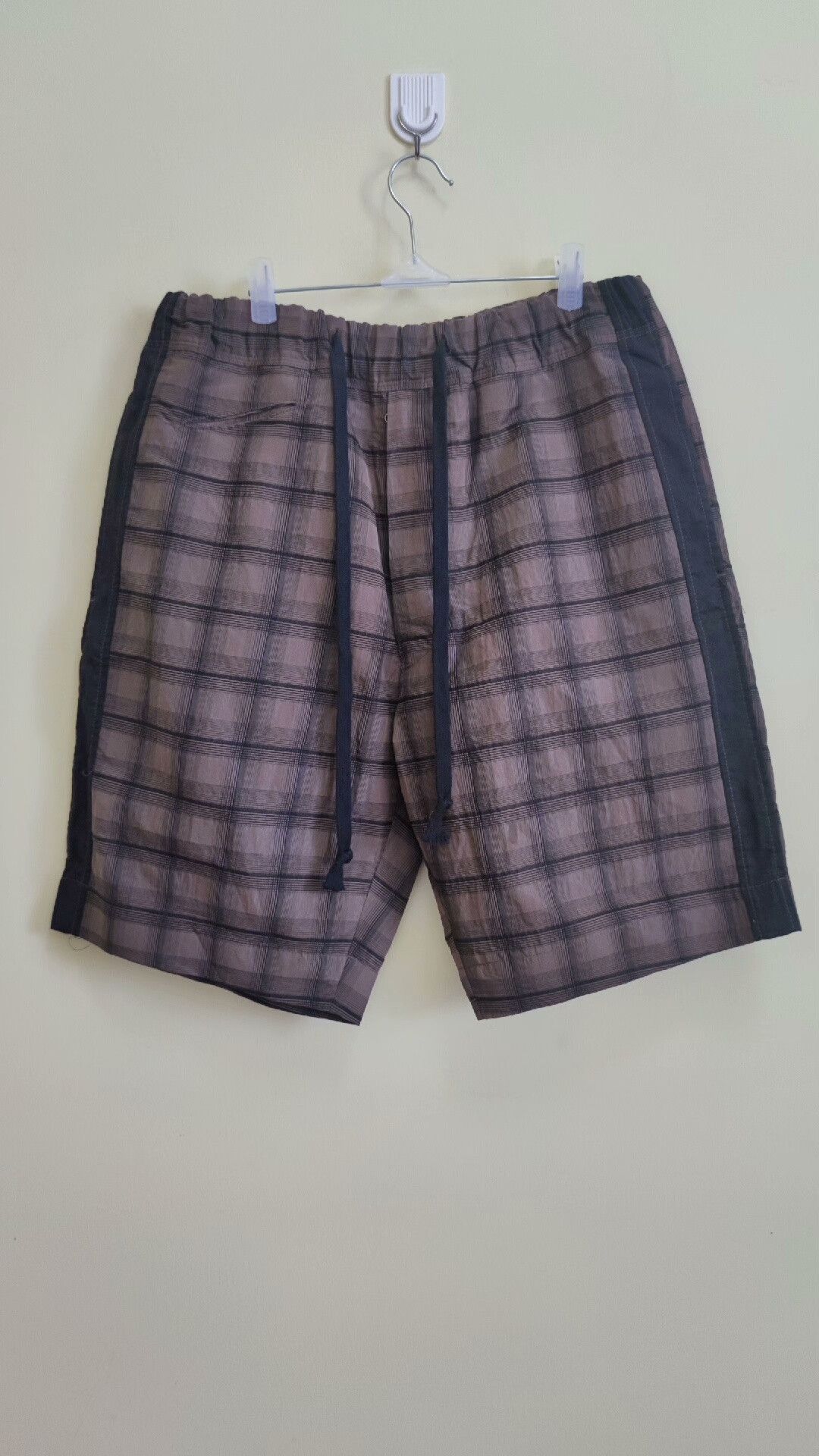 Ziggy Chen Ziggy Chen Plaid Drawstring Shorts Size US 30 / EU 46 - 1 Thumbnail