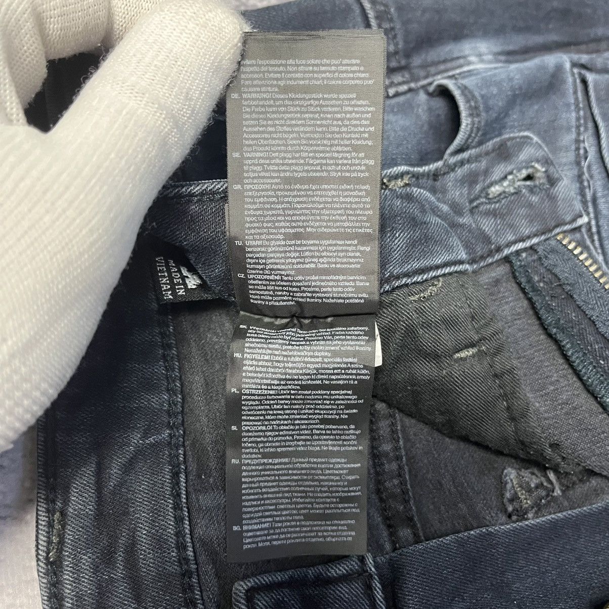 G-Star Vintage G-Star RAW Davin 3D Law Boyfriend Denim Black Jeans Size 28" / US 6 / IT 42 - 14 Thumbnail