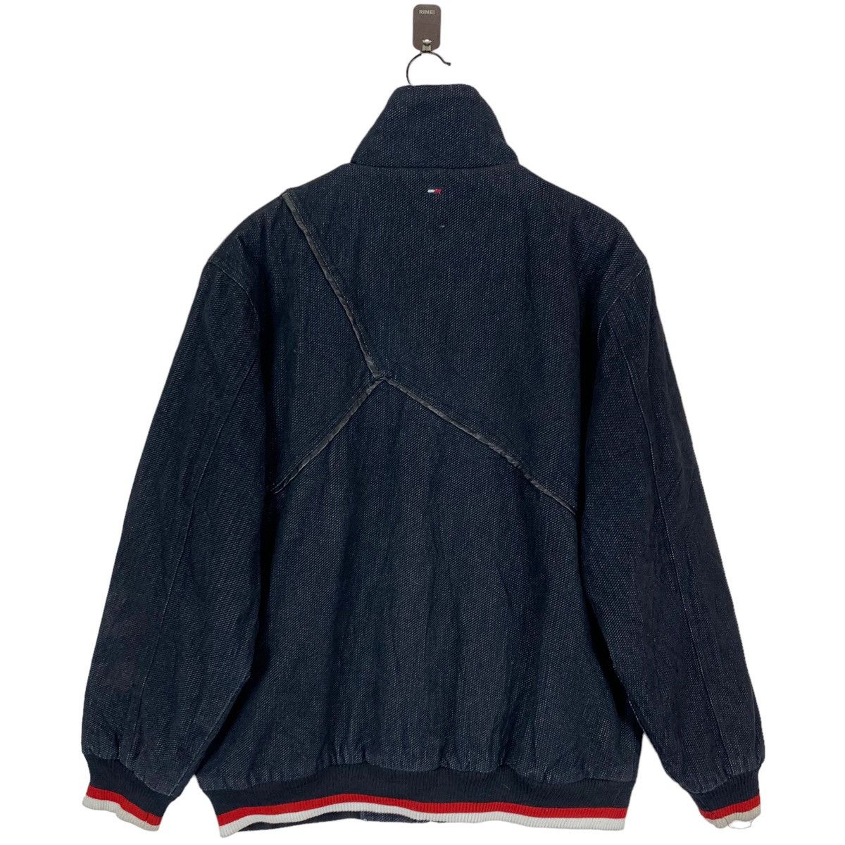 Tommy Hilfiger VINTAGE TOMMY HILFIGER DENIM PVC BOMBER JACKET Size US M / EU 48-50 / 2 - 8 Thumbnail