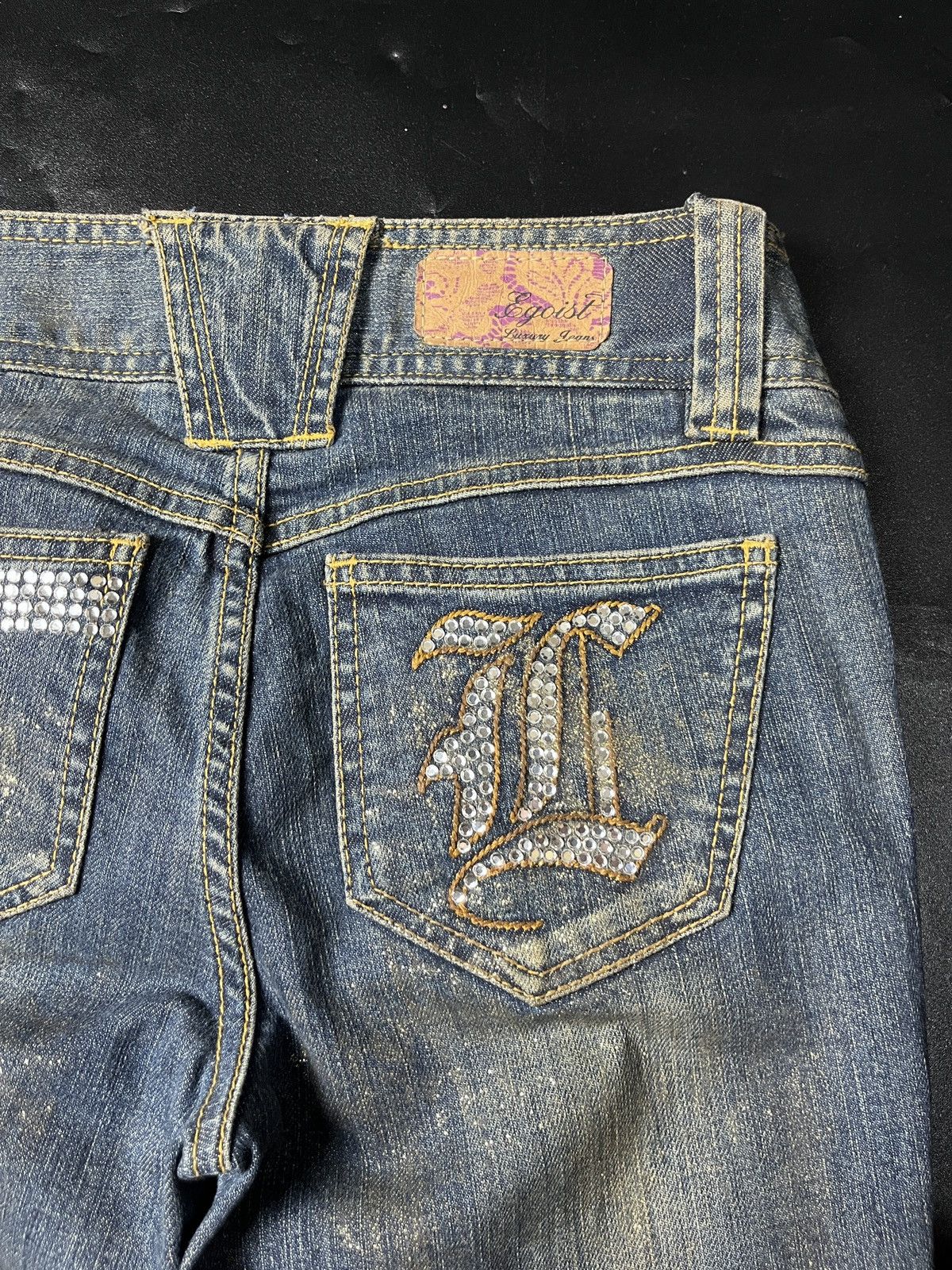 Other 1990s Egoist Big Flare Jeans Size US 28 / EU 44 - 7 Thumbnail