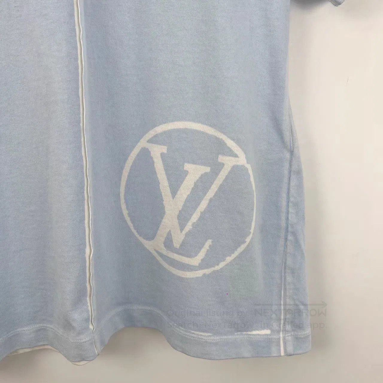 Louis Vuitton Blue Short-Sleeve Logo T-Shirt XS. Size US XS / EU 42 / 0 - 5 Thumbnail
