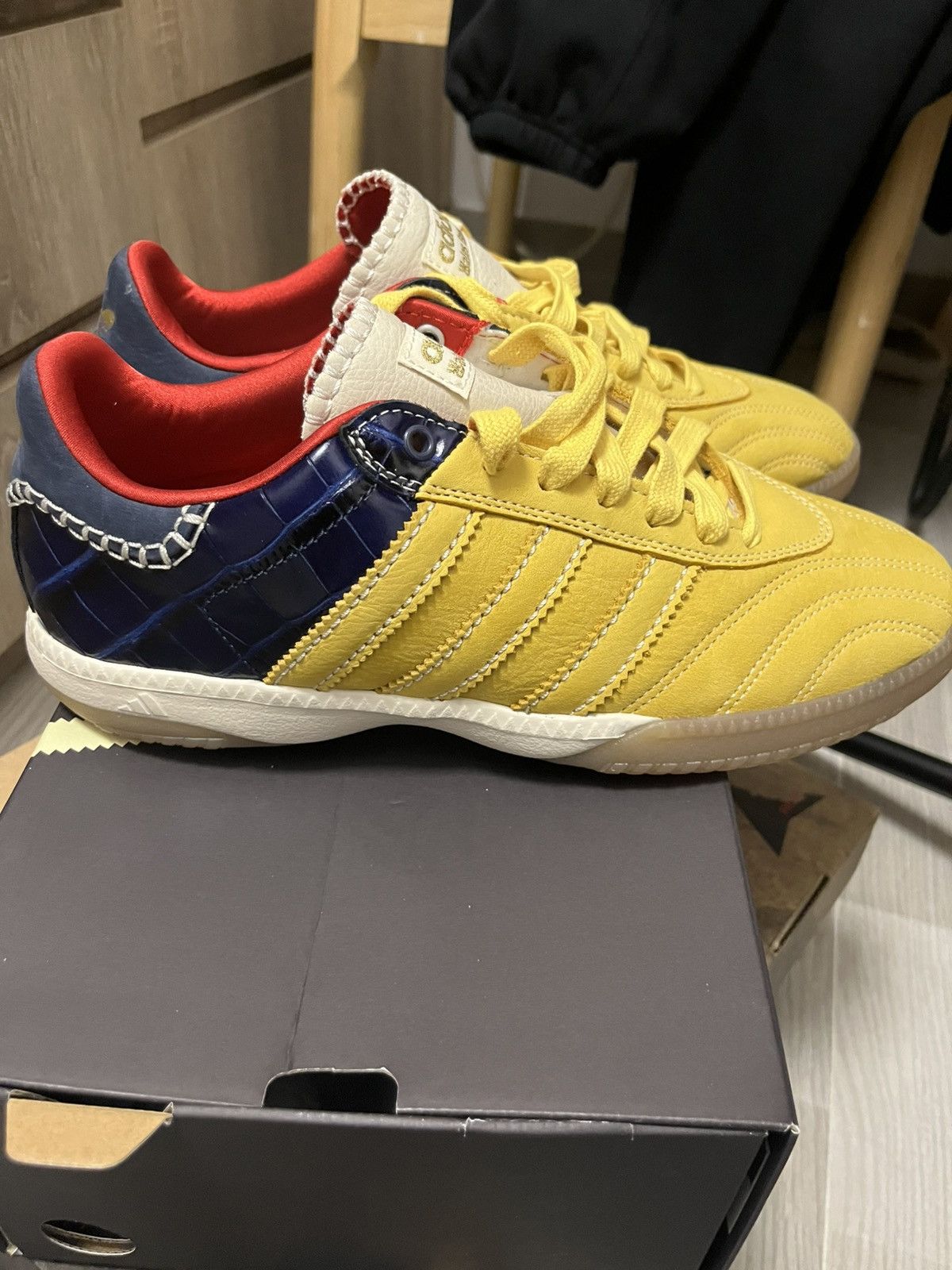 Adidas × Wales Bonner wales bonner adidas samba suede football shoes Size US 8.5 / EU 41-42 - 3 Thumbnail