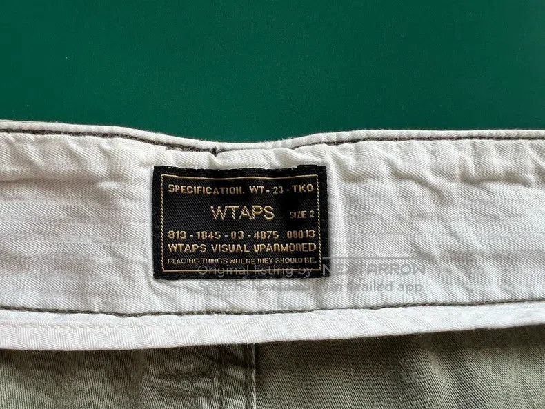 Wtaps Wtaps size M Military trousers Size US 38 / EU 54 - 4 Thumbnail