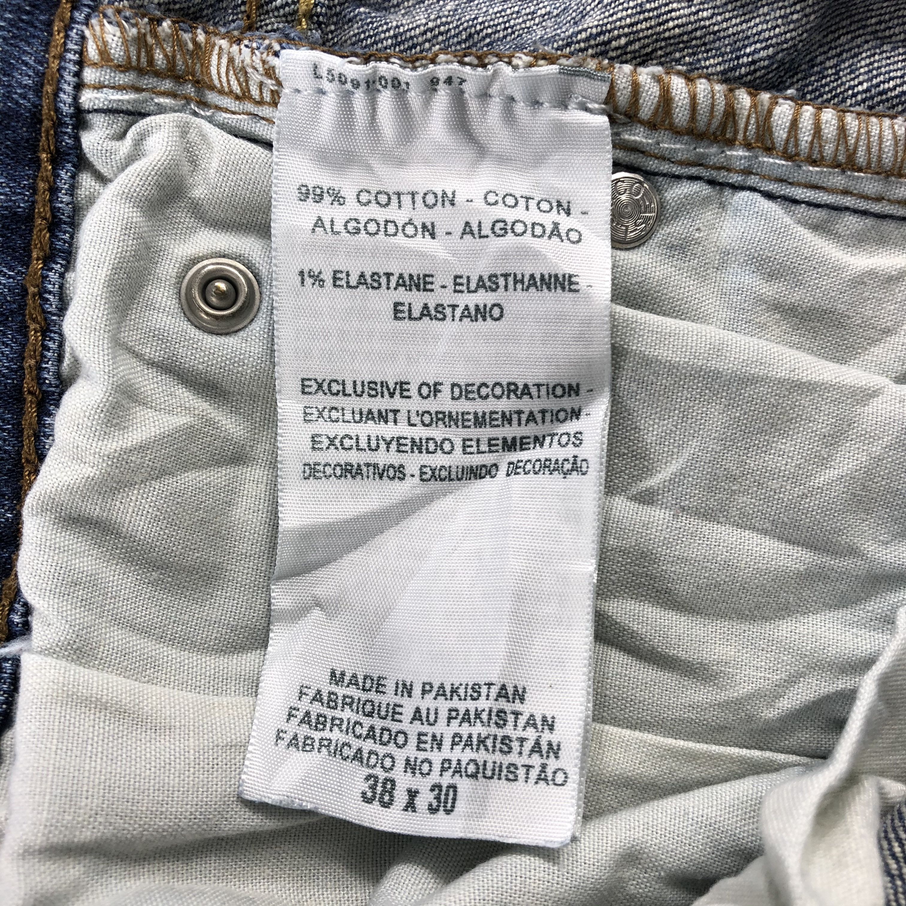 Levi's × Vintage Vintage Levis Denizen Jeans-JM1335 Size US 37 - 10 Thumbnail