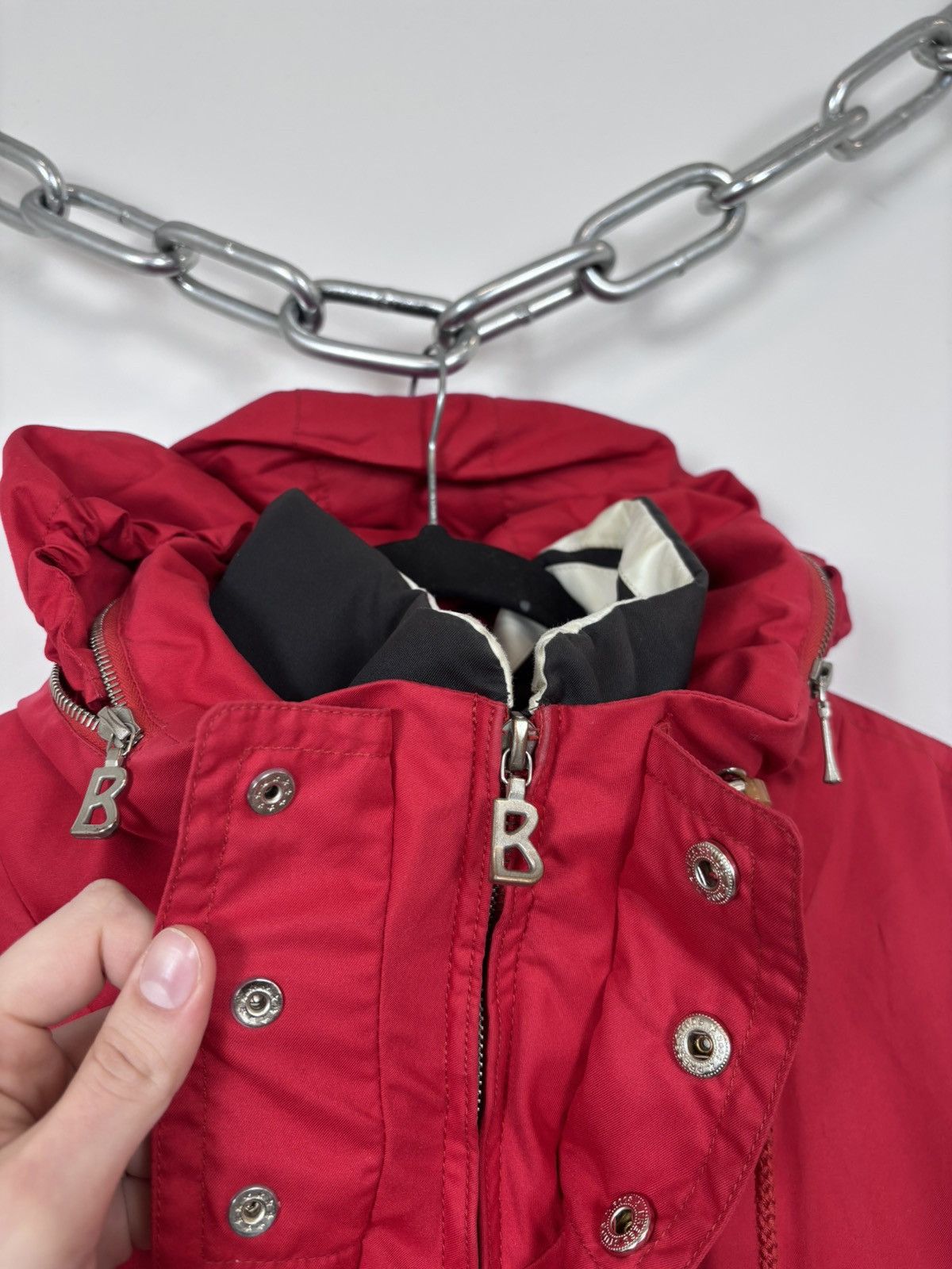 Bogner Bogner Iceland Glaciers Vintage Outdoor Hooded Ski Jacket Size US L / EU 52-54 / 3 - 16 Thumbnail