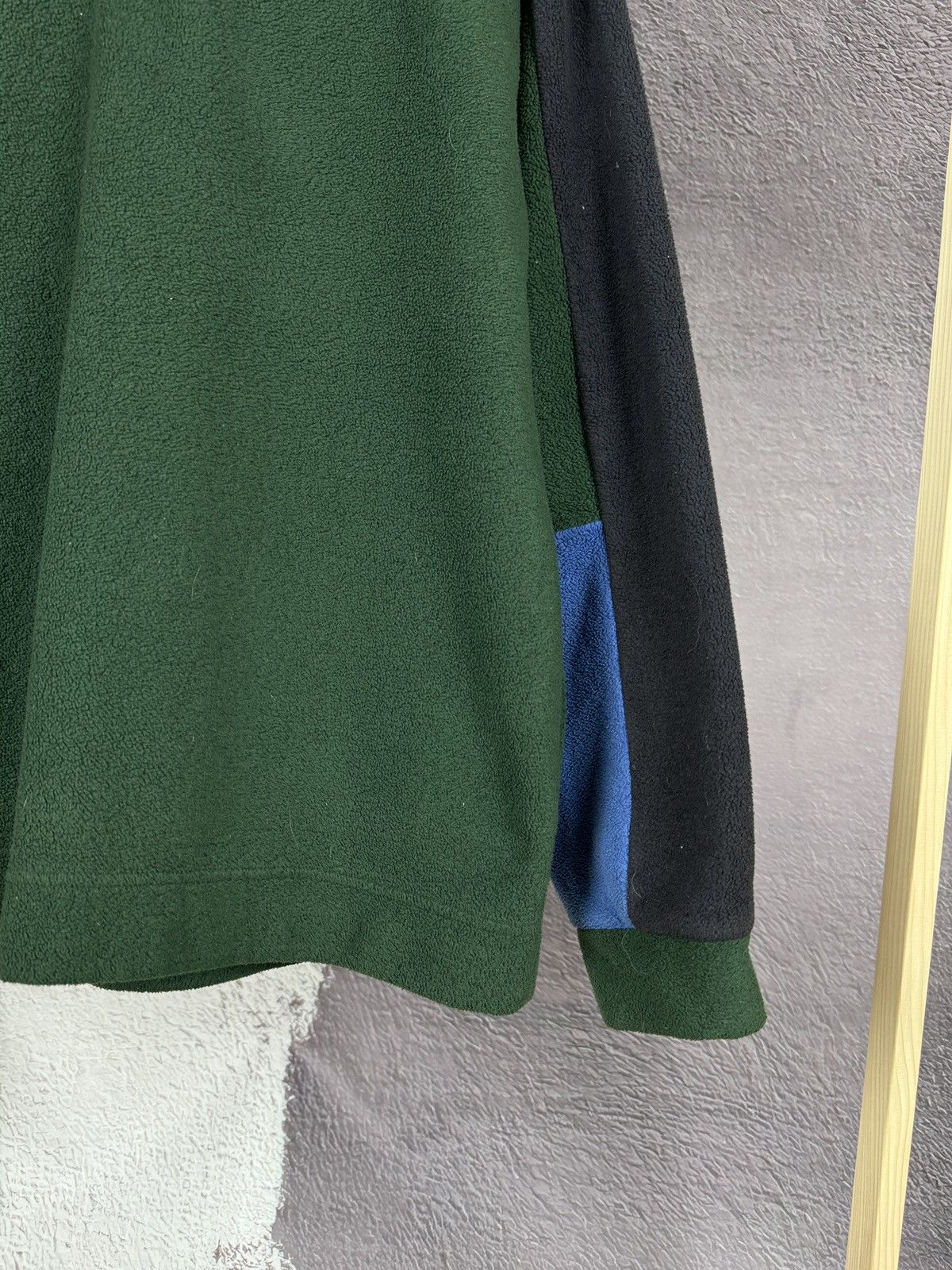 Vintage Saint Laurent Jeans vintage 1/4 zip pullover fleece sweater Size US XL / EU 56 / 4 - 6 Thumbnail