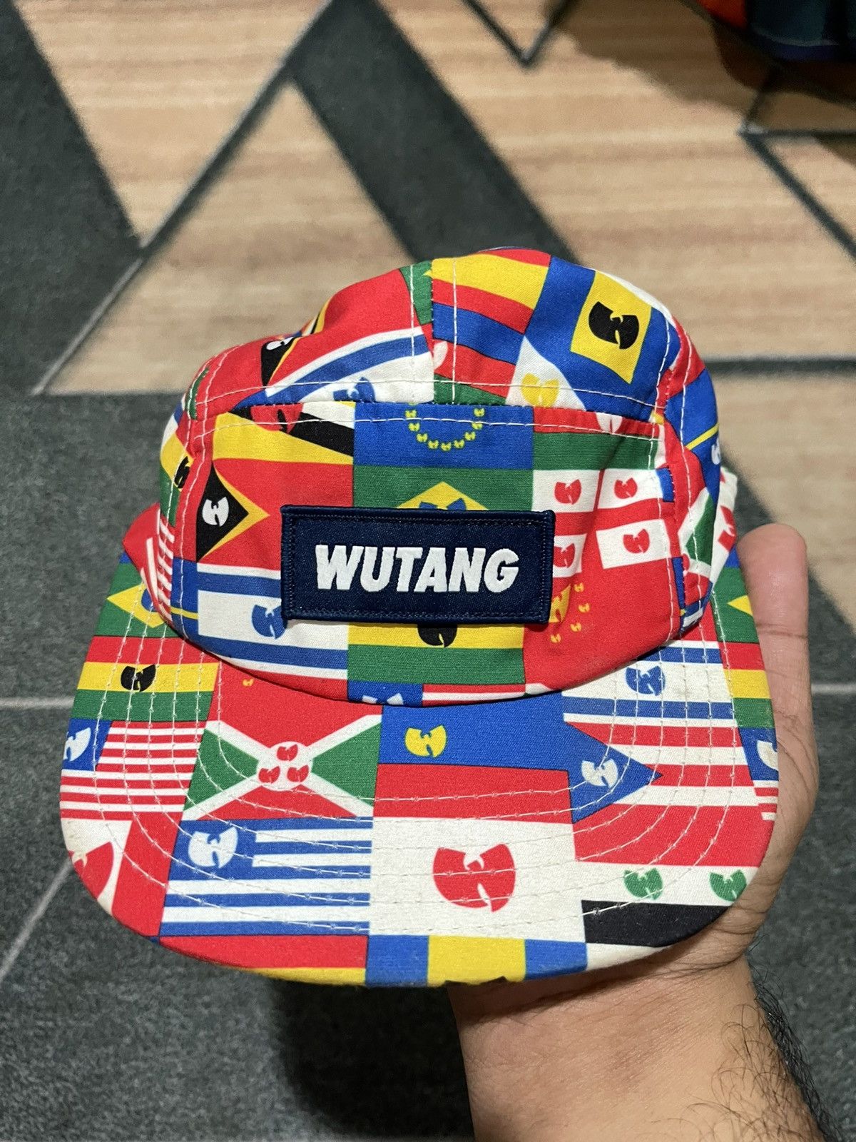 Wu-Tang Clan RARE Wu-Tang Hat 5 Panel International Flags Size ONE SIZE - 1 Thumbnail