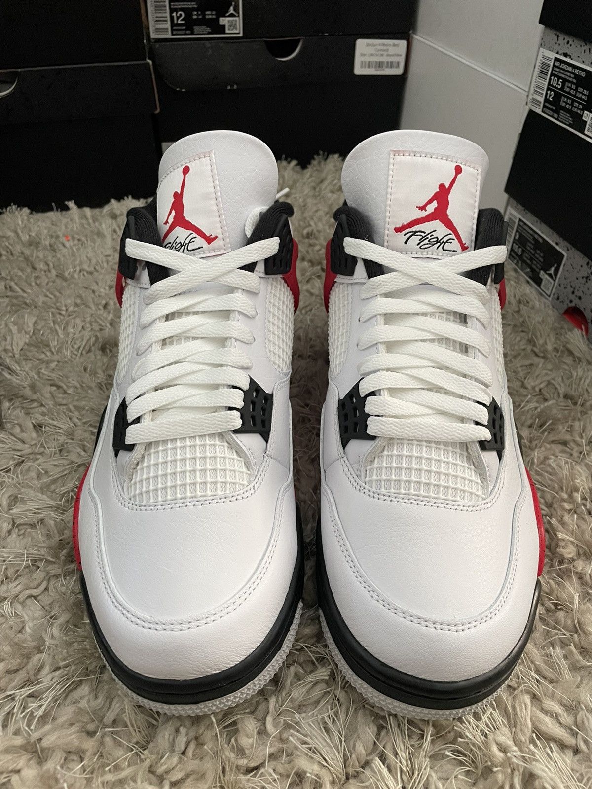 Jordan Brand Jordan 4 Red Cement Size US 10 / EU 43 - 4 Thumbnail