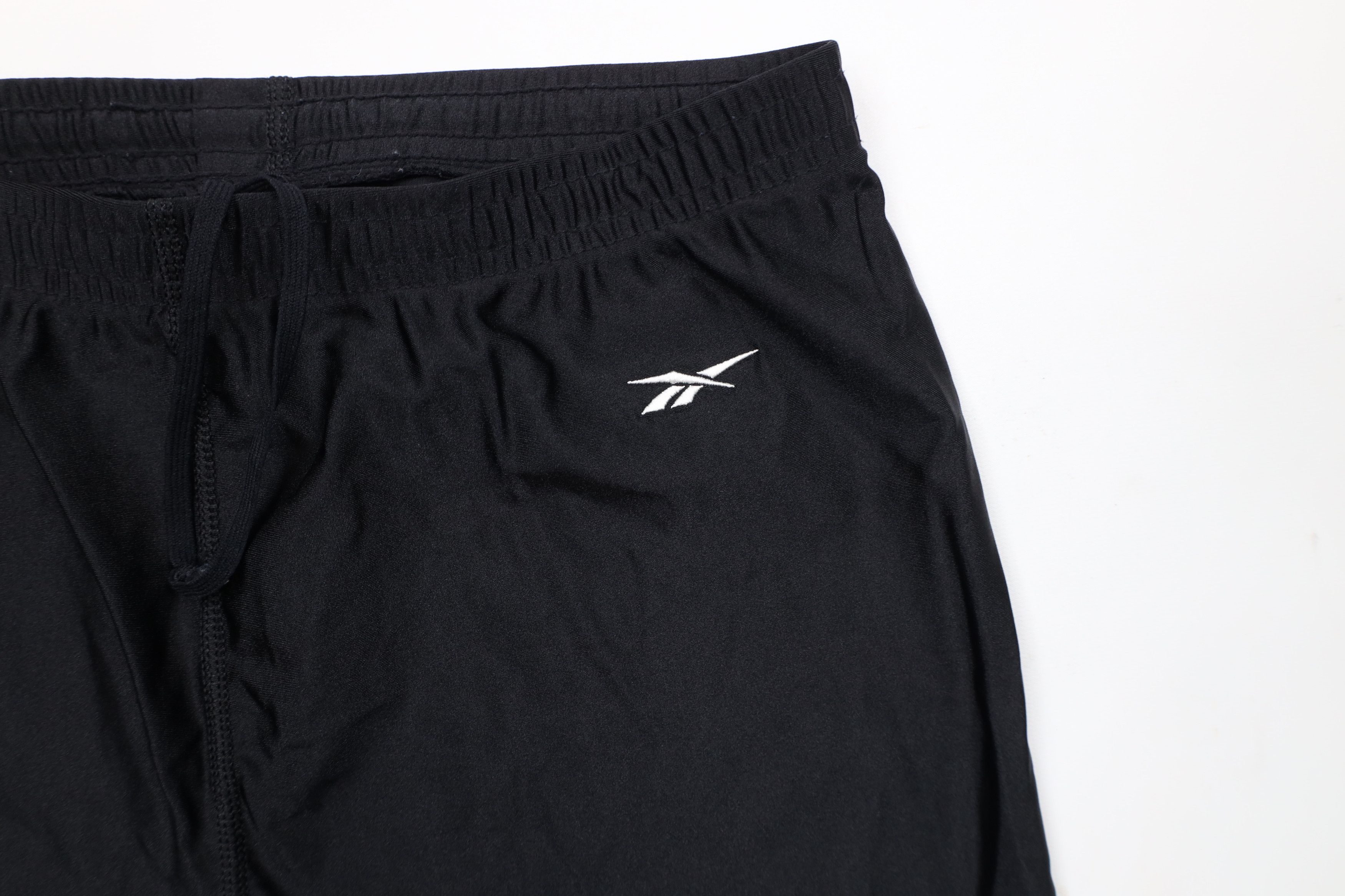 Reebok × Vintage Vintage 90s Reebok Running Jogging Spandex Pants Black USA Size 26" / US 2 / IT 38 - 6 Thumbnail