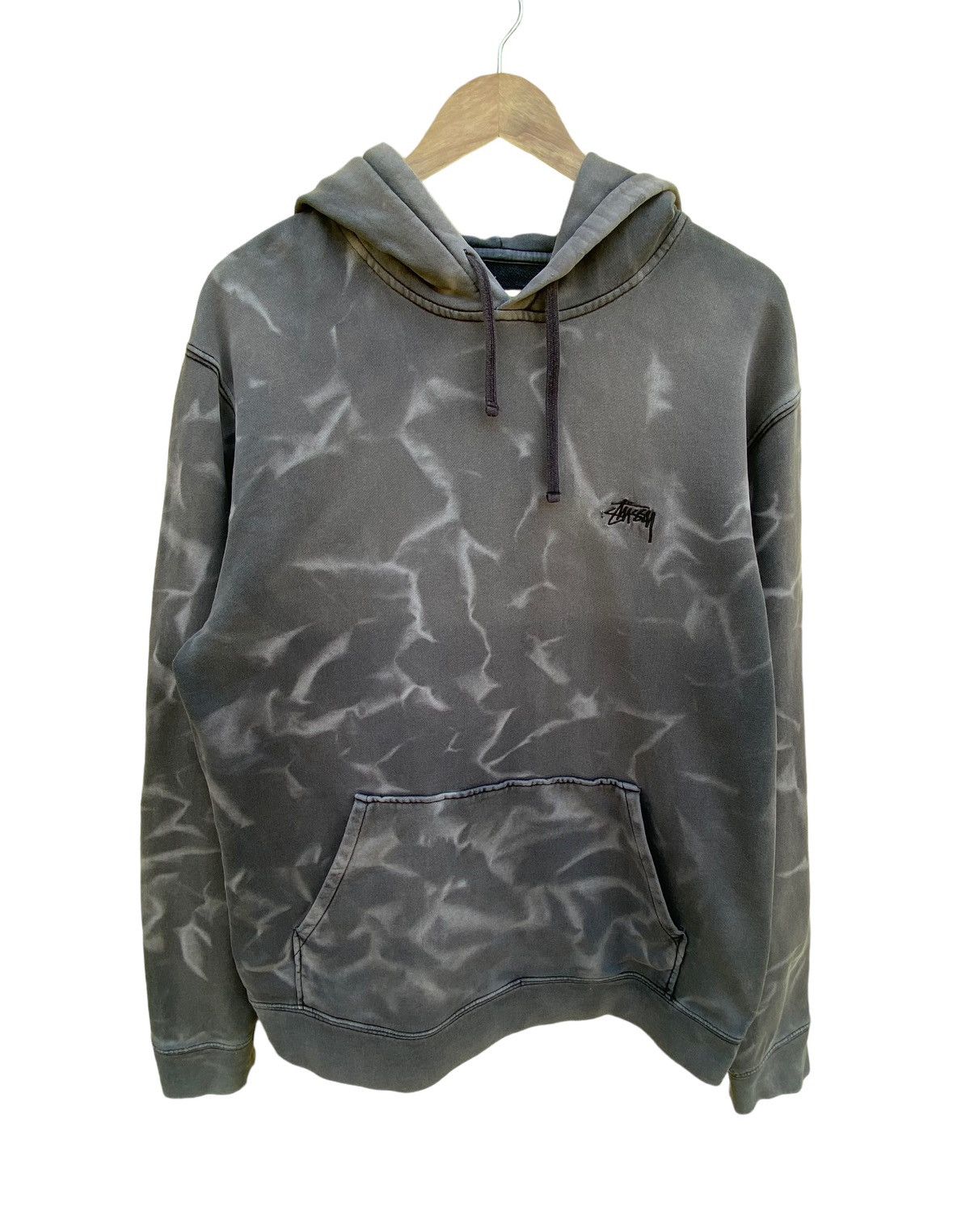 Stussy × Vintage Vintage Stussy tie dye hoodie / sweatshirt Size US L / EU 52-54 / 3 - 1 Thumbnail