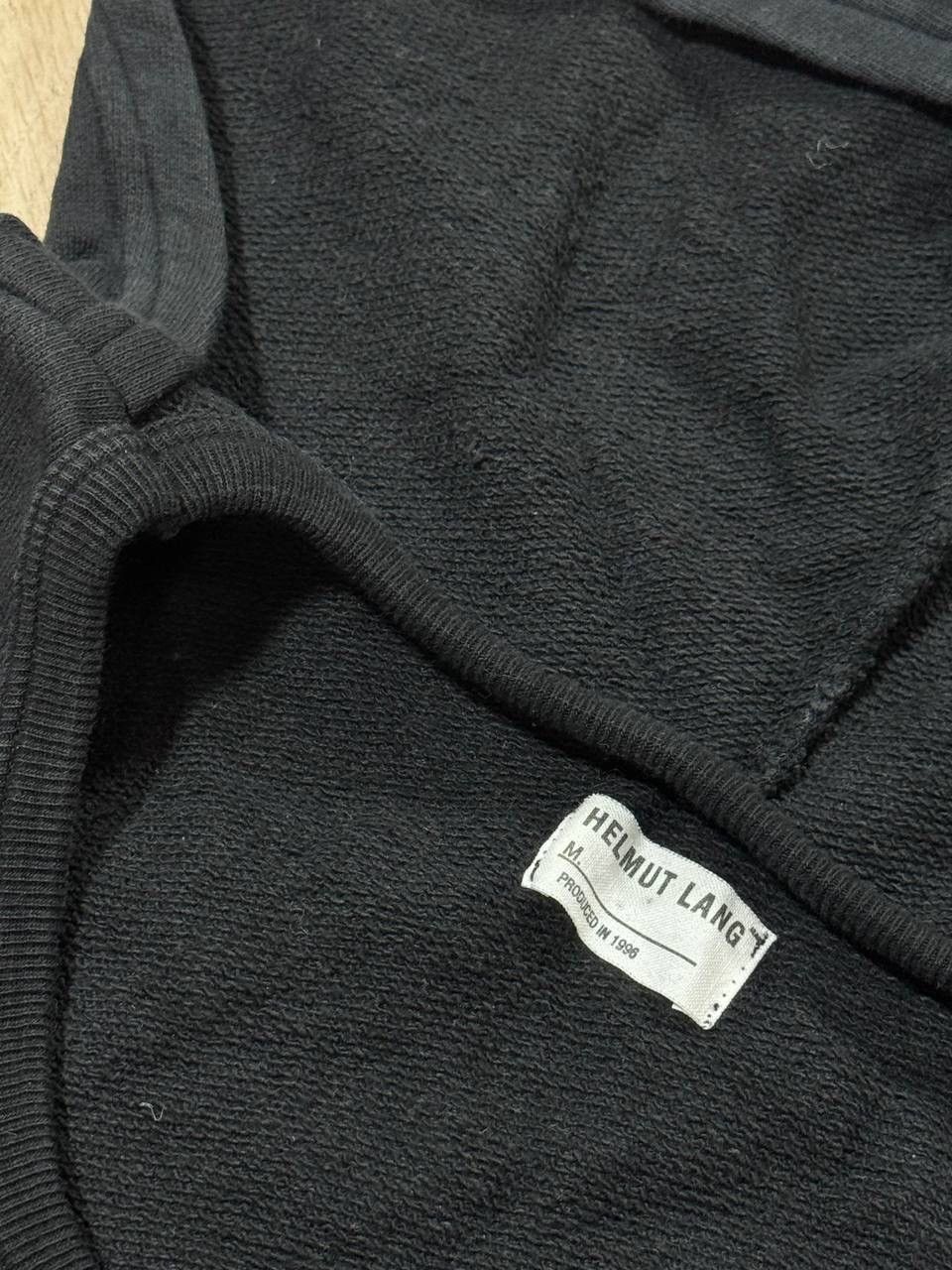 Helmut Lang Vintage Archive Helmut Lang AW96 Cotton Sleeveles Hoodie Size US S / EU 44-46 / 1 - 3 Thumbnail