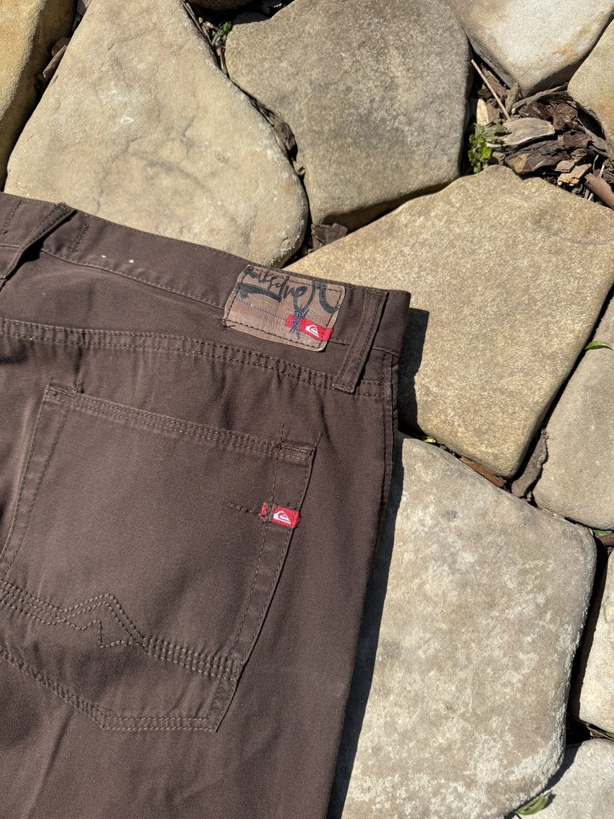Quiksilver Vintage Quiksilver Baggy Skate Pants Size US 38 / EU 54 - 4 Thumbnail