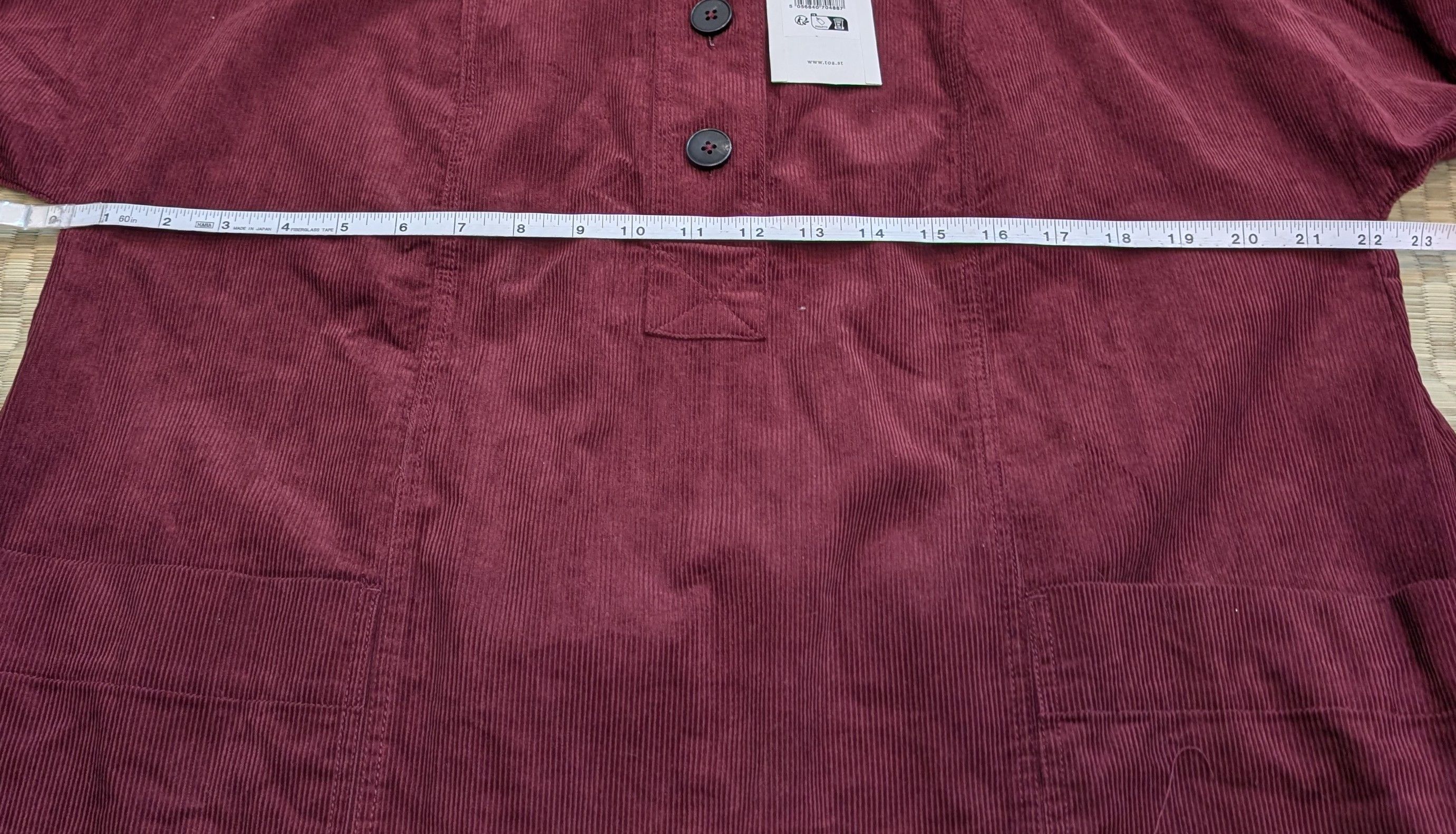 Other NWT Toast Organic Cord Tunic Dress in Beetroot Size L / US 10 / IT 46 - 6 Thumbnail