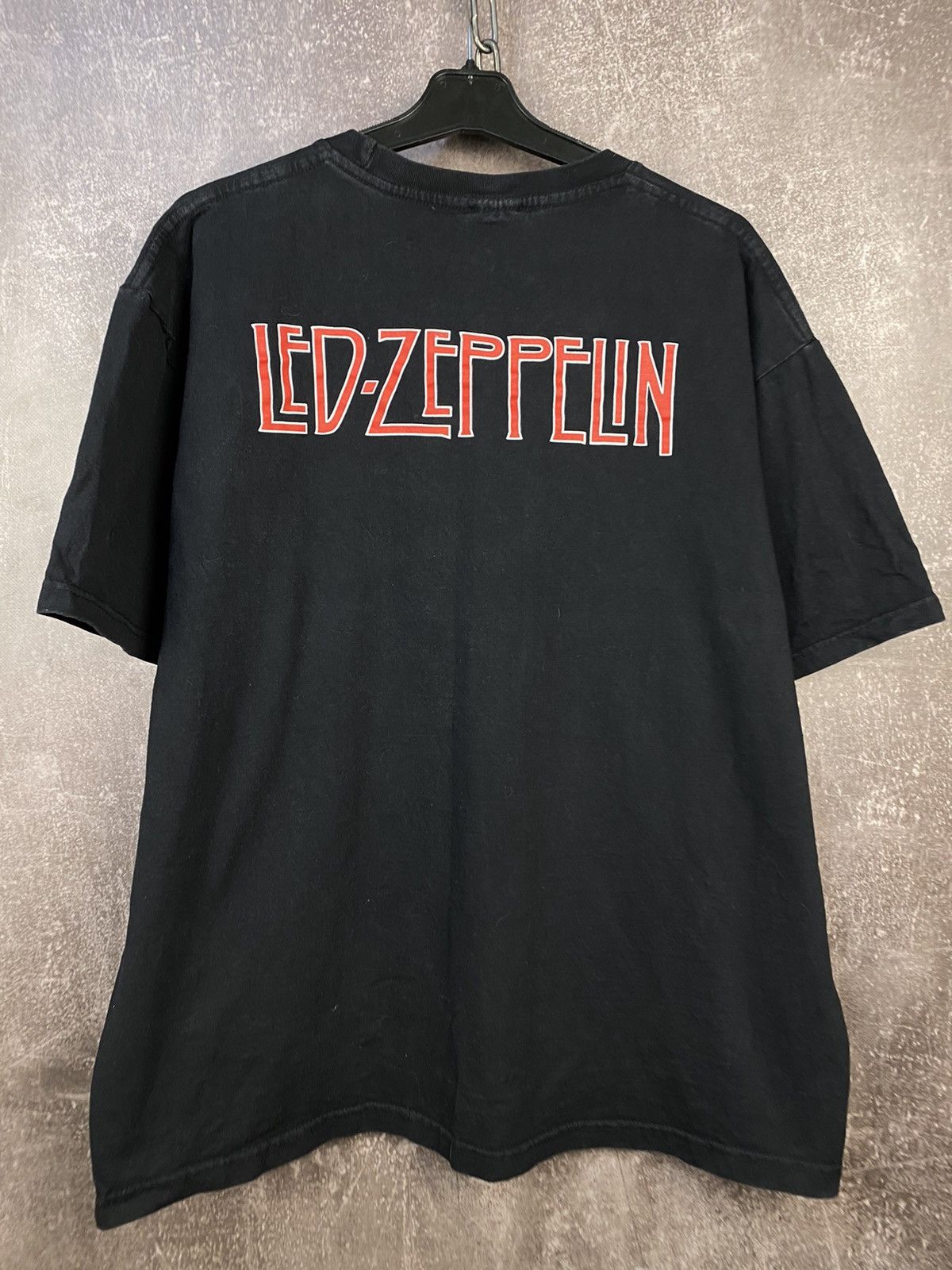 Band Tees × Led Zeppelin × Vintage Vintage LED ZEPPELIN T-shirts BIG LOGO Size US XL / EU 56 / 4 - 2 Thumbnail