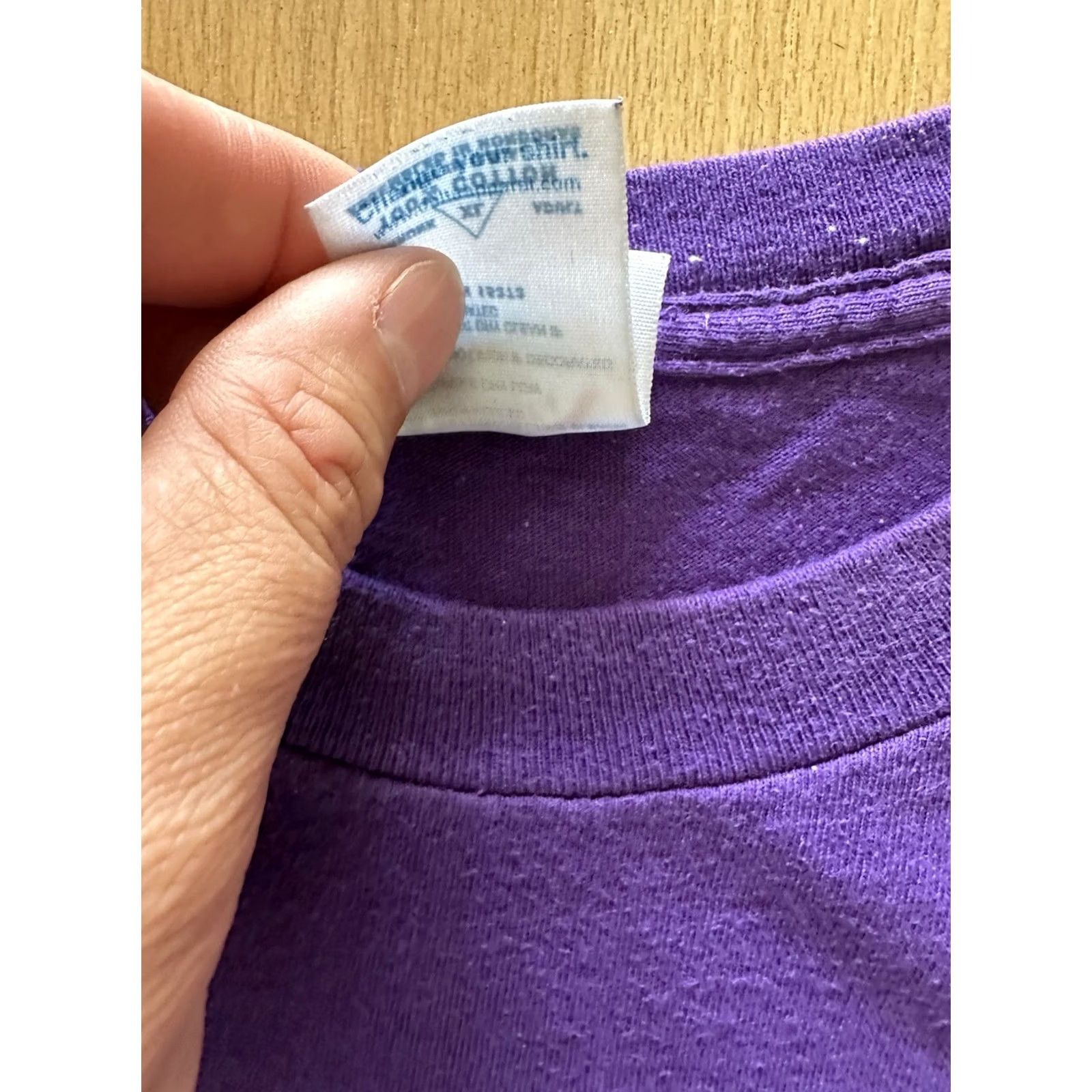 Delta VINTAGE Y2K Freaky Friday Movie Promo Tee Lindsey Lohan Walt Disney Purple XL Shirt Mens" Size US XL / EU 56 / 4 - 6 Thumbnail